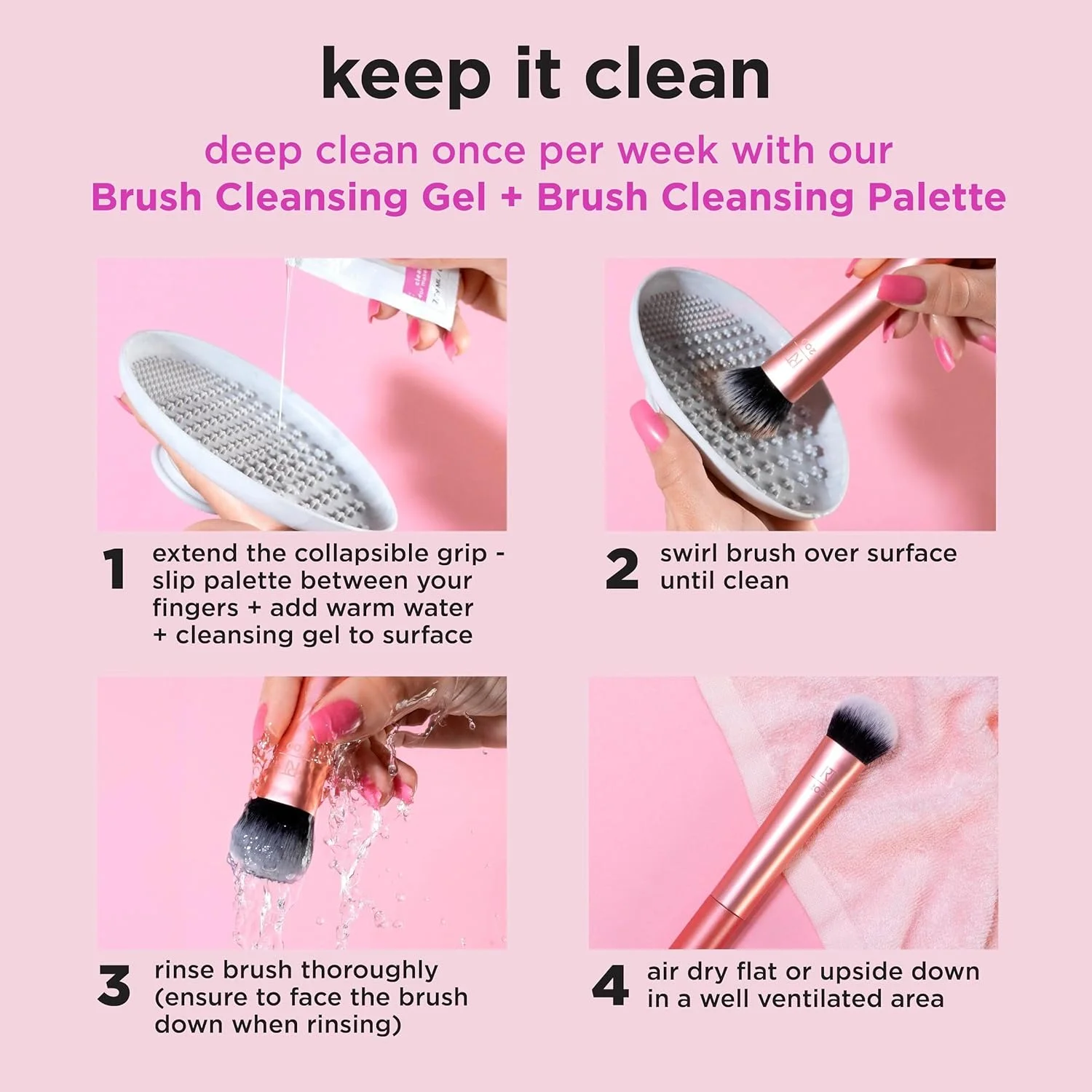 Real Techniques Precision Perfection Duo, Viral Kitten Paw Concealer Brush & Dual-Sided Powder Puff For Powder & Foundation, Travel Friendly Makeup Brush Set, Cruelty-Free, 2 Piece Set Real Techniques Precision Perfection Duo, Viral Kitten Paw Concealer Brush & Dual-Sided Powder Puff For Powder & Foundation, Travel Friendly Makeup Brush Set, Cruelty-Free, 2 Piece Set