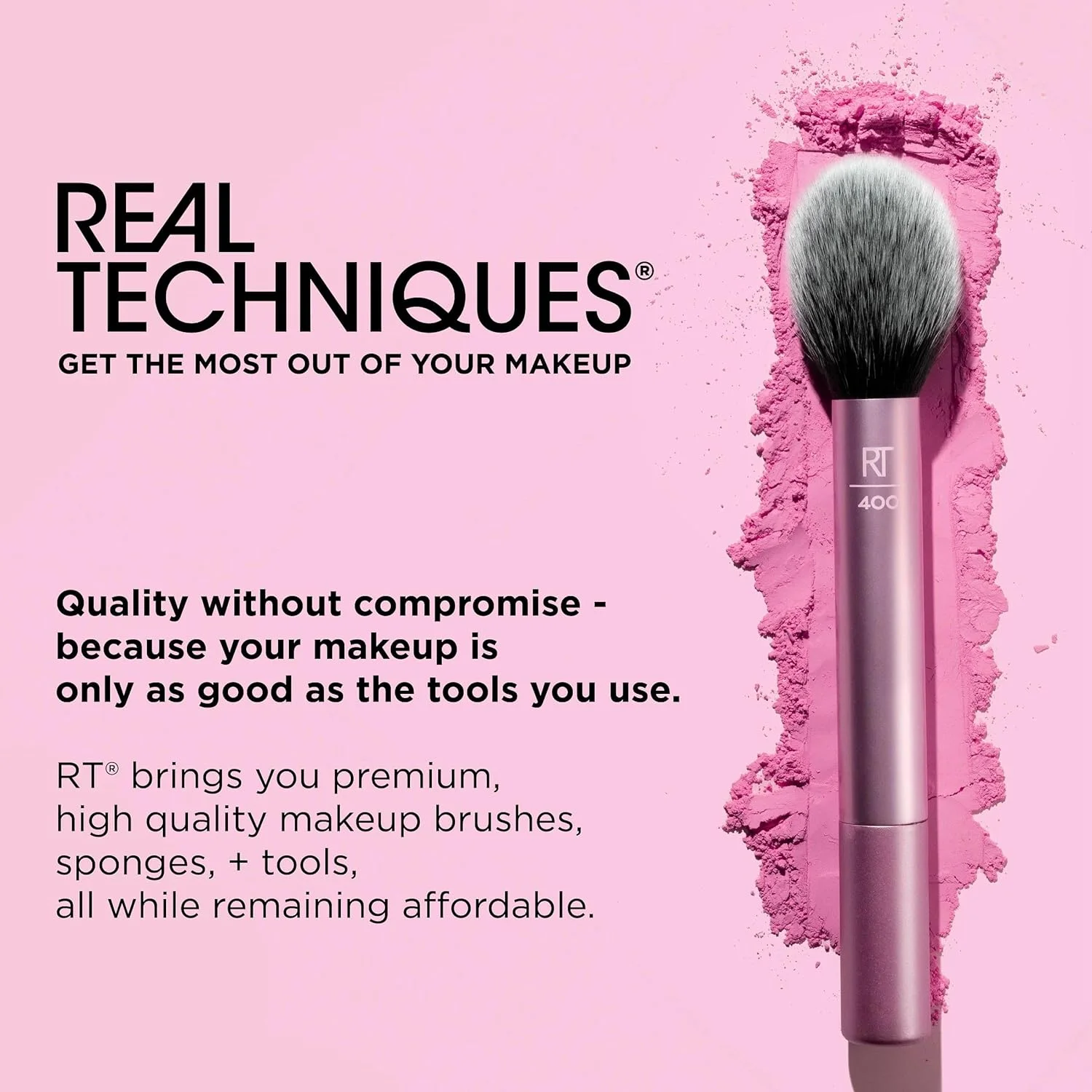 Real Techniques Sleigh The Night Mini Brush + Sponge 4 Piece Holiday Gift Set, Small Makeup Brushes For Travel, Makeup Sponge For Foundation & Concealer, Stocking Stuffer, Limited Edition, Latex-Free Real Techniques Sleigh The Night Mini Brush + Sponge 4 Piece Holiday Gift Set, Small Makeup Brushes For Travel, Makeup Sponge For Foundation & Concealer, Stocking Stuffer, Limited Edition, Latex-Free