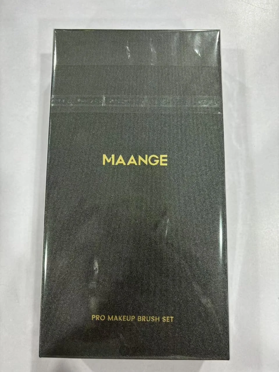 ست براش آرایشی 5 تکه طلایی قهوه ای لوکس MAANGE - براش دو طرفه حرفه ای کرم پودر و سایه چشم به همراه کیف مسافرتی | هدیه عالی برای خانم ها ست براش آرایشی 5 تکه طلایی قهوه ای لوکس MAANGE - براش دو طرفه حرفه ای کرم پودر و سایه چشم به همراه کیف مسافرتی | هدیه عالی برای خانم ها