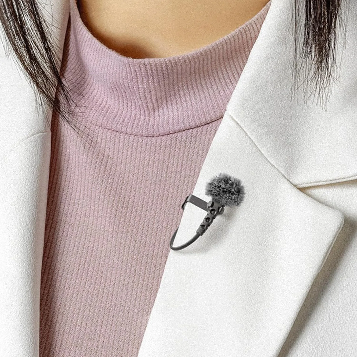 Geekria for Creators خز بادگیر برای میکروفون های با قطر 0.2 اینچ (5 میلی متر)، پوشش ضد باد میکروفون DeadCat، Windbuster، پوشش کرکی شیشه جلو سازگار با Sennheiser MKE (خاکستری / 2 عدد) Geekria for Creators خز بادگیر برای میکروفون های با قطر 0.2 اینچ (5 میلی متر)، پوشش ضد باد میکروفون DeadCat، Windbuster، پوشش کرکی شیشه جلو سازگار با Sennheiser MKE (خاکستری / 2 عدد)