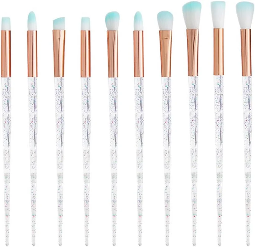Make-up Brushes Set, Eye Makeup Brush Kit, Eyeshadow Eyebrow Eyeliner Cosmetic Set Beauty Tool(10pcs)