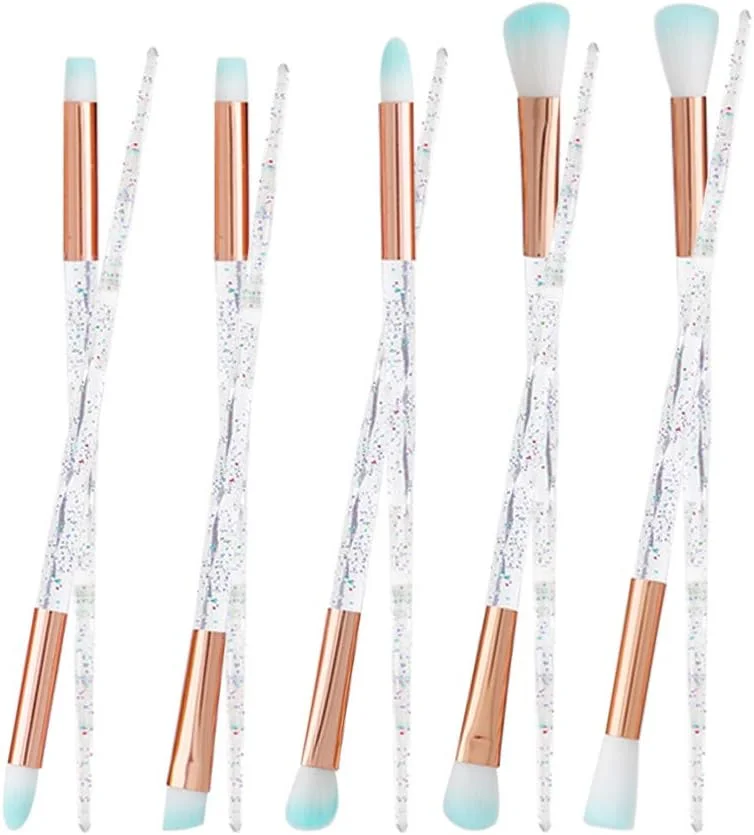 Make-up Brushes Set, Eye Makeup Brush Kit, Eyeshadow Eyebrow Eyeliner Cosmetic Set Beauty Tool(10pcs)
