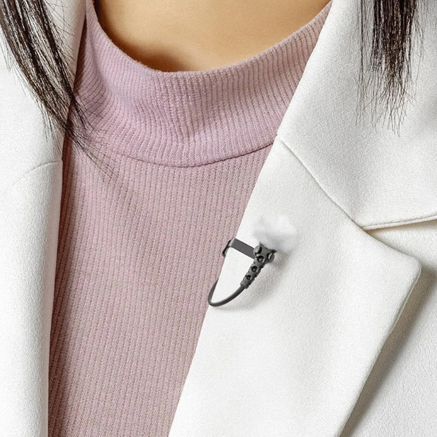 Geekria for Creators بادگیر خزدار برای میکروفون با قطر 5 میلیمتر (0.2 اینچ)، پوشش ضد باد میکروفون DeadCat، محافظ باد، پوشش کرکی سازگار با Rode Lavalier (سفید / 2 عددی) Geekria for Creators بادگیر خزدار برای میکروفون با قطر 5 میلیمتر (0.2 اینچ)، پوشش ضد باد میکروفون DeadCat، محافظ باد، پوشش کرکی سازگار با Rode Lavalier (سفید / 2 عددی)