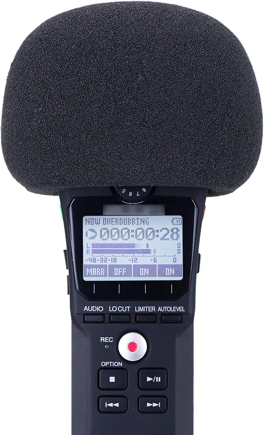 محافظ فوم و خزدار میکروفون زوم H1n یوشیرز، مناسب برای استفاده در محیط های داخلی و خارجی، فیلتر پاپ/محافظ بادگیر، مناسب برای ضبط کننده دیجیتال قابل حمل زوم H1n و H1