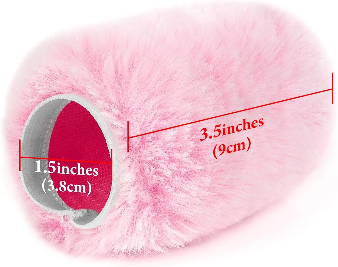 Geekria for Creators بادگیر خزدار برای میکروفون های با قطر 1.5 اینچ (38 میلی متر)، روکش بادگیر میکروفون DeadCat، روکش کرکی شیشه جلو سازگار با FIFINE A6 (صورتی / 2 بسته) Geekria for Creators بادگیر خزدار برای میکروفون های با قطر 1.5 اینچ (38 میلی متر)، روکش بادگیر میکروفون DeadCat، روکش کرکی شیشه جلو سازگار با FIFINE A6 (صورتی / 2 بسته)