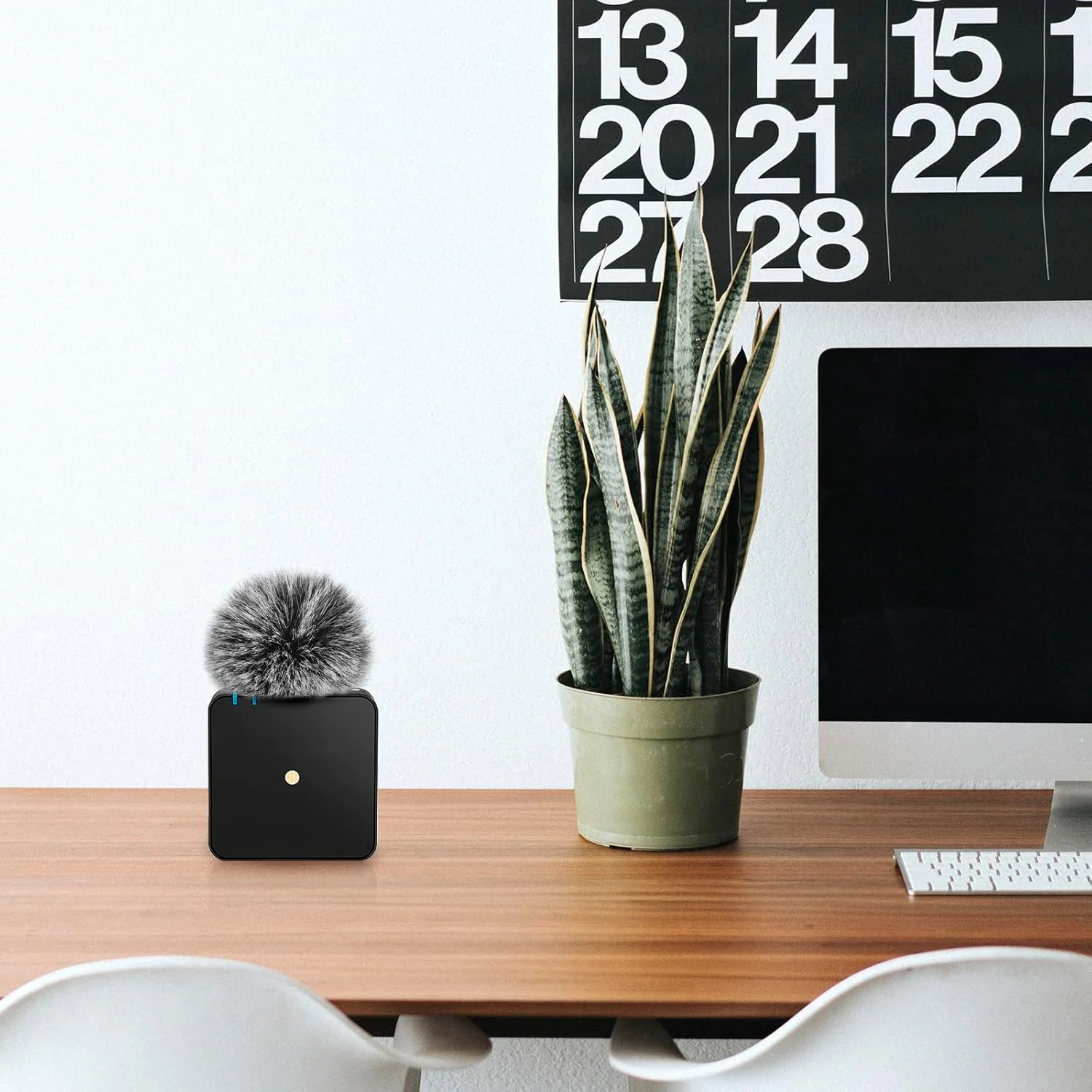 Geekria for Creators بادگیر خزدار سازگار با میکروفون Rode Wireless GO Gen 3 III، GO 2، PRO، ME، روکش ضد باد DeadCat، روکش کرکی شیشه جلو، کاهش نویز باد (خاکستری / 3 عدد)