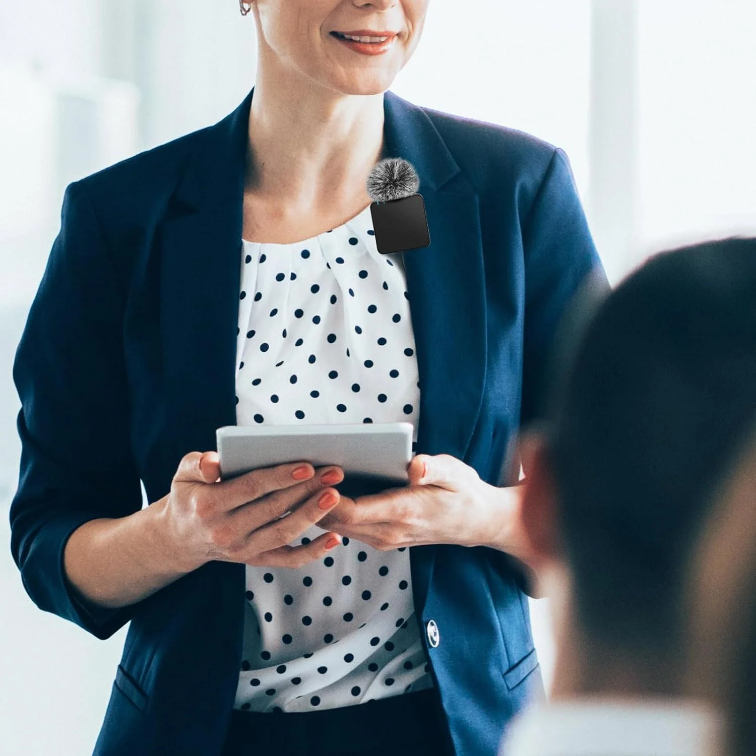 Geekria for Creators بادگیر خزدار سازگار با میکروفون Rode Wireless GO Gen 3 III، GO 2، PRO، ME، روکش ضد باد DeadCat، روکش کرکی شیشه جلو، کاهش نویز باد (خاکستری / 3 عدد)