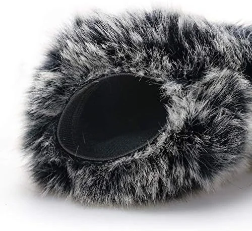 محافظ بادگیر خزدار میکروفون SUNMON، سازگار با میکروفون دوربین Rode VideoMic Pro+ Plus