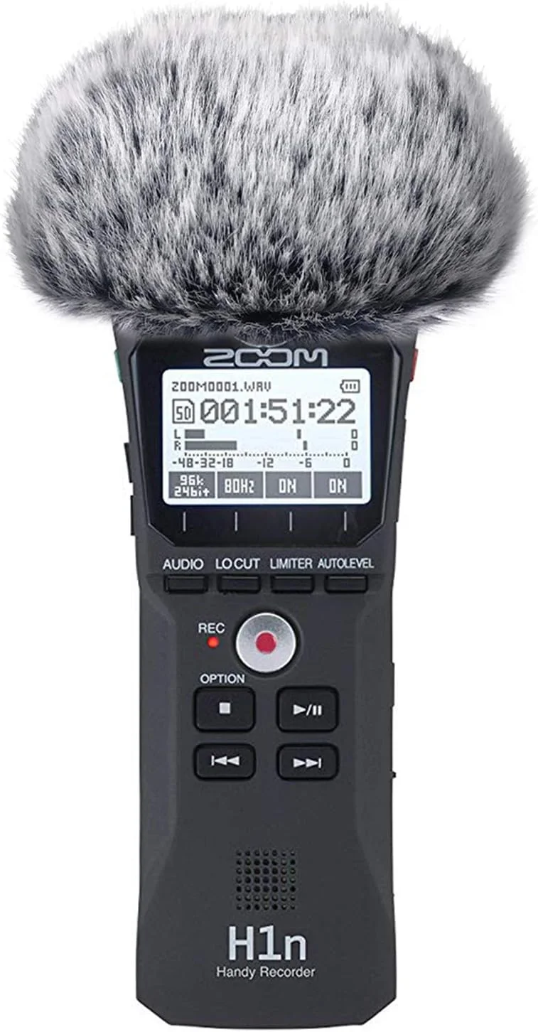 محافظ بادگیر خزدار SUNMON برای ضبط کننده دیجیتال قابل حمل Zoom H1n