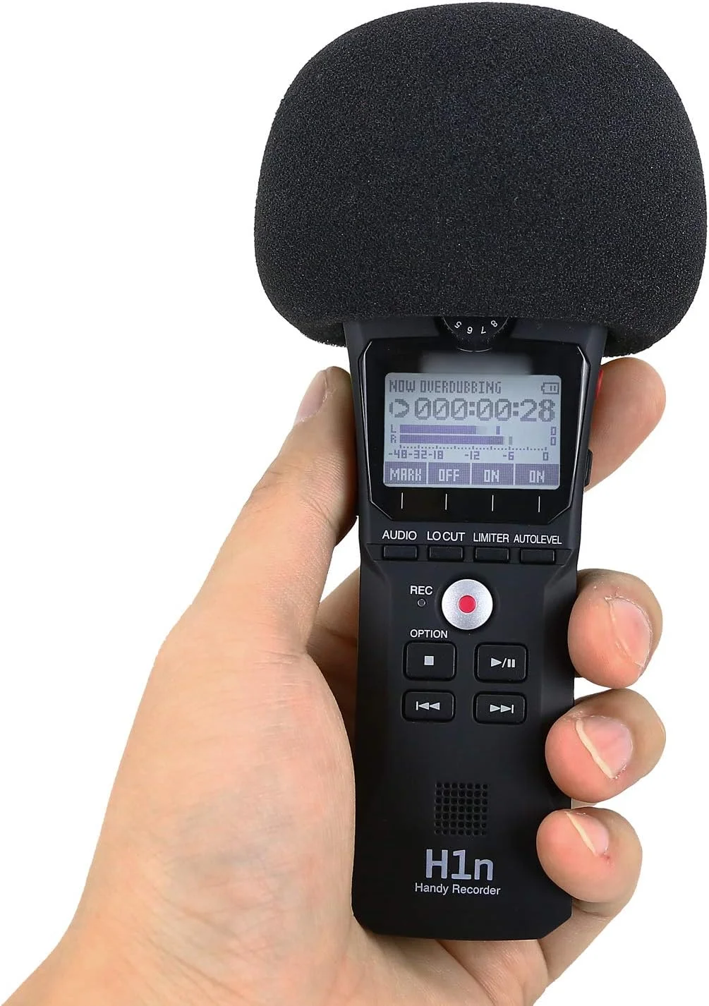 فیلتر پاپ فوم و بادگیر خزدار SUNMON برای ضبط کننده دستی Zoom H1n و H1، پوشش بادگیر خزدار مناسب فضای باز و پوشش فوم مناسب فضای داخلی (2 عددی)