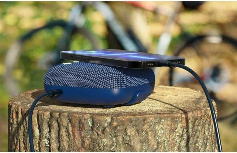 اسپیکر بلوتوثی قابل حمل Tribit Stormbox Micro 2 ضد آب IP67 توان 10 وات 30 ساعت پخش موسیقی با XBASS - آبی اسپیکر بلوتوثی قابل حمل Tribit Stormbox Micro 2 ضد آب IP67 توان 10 وات 30 ساعت پخش موسیقی با XBASS - آبی
