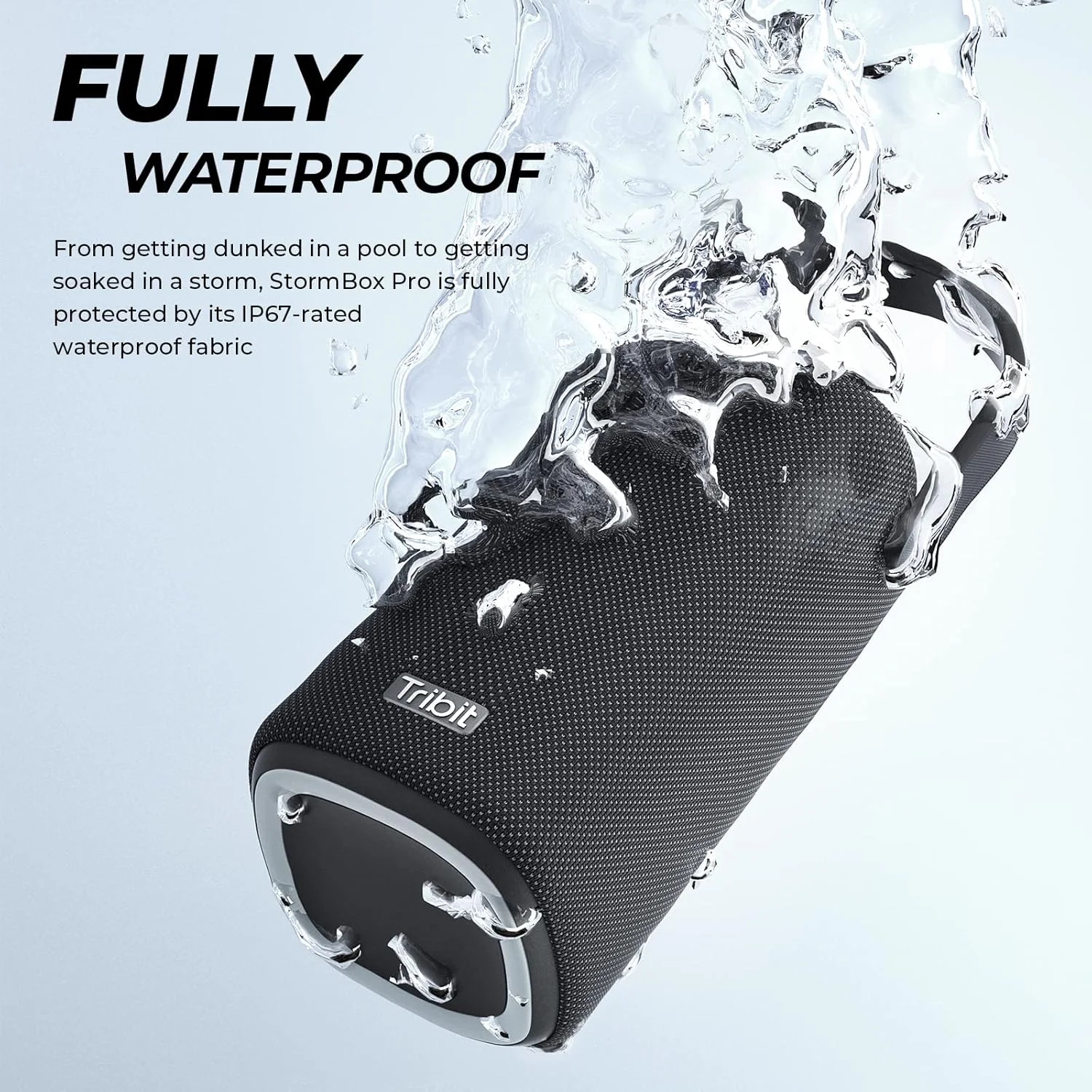 اسپیکر بلوتوثی قابل حمل Tribit StormBox Pro 40W با صدای 360 درجه با کیفیت بالا، 3 درایور و 2 رادیاتور پسیو، فناوری انحصاری XBass فوق العاده، ضد آب IP67، 24 ساعت پخش برای فضای باز/مسافرت/خانه اسپیکر بلوتوثی قابل حمل Tribit StormBox Pro 40W با صدای 360 درجه با کیفیت بالا، 3 درایور و 2 رادیاتور پسیو، فناوری انحصاری XBass فوق العاده، ضد آب IP67، 24 ساعت پخش برای فضای باز/مسافرت/خانه