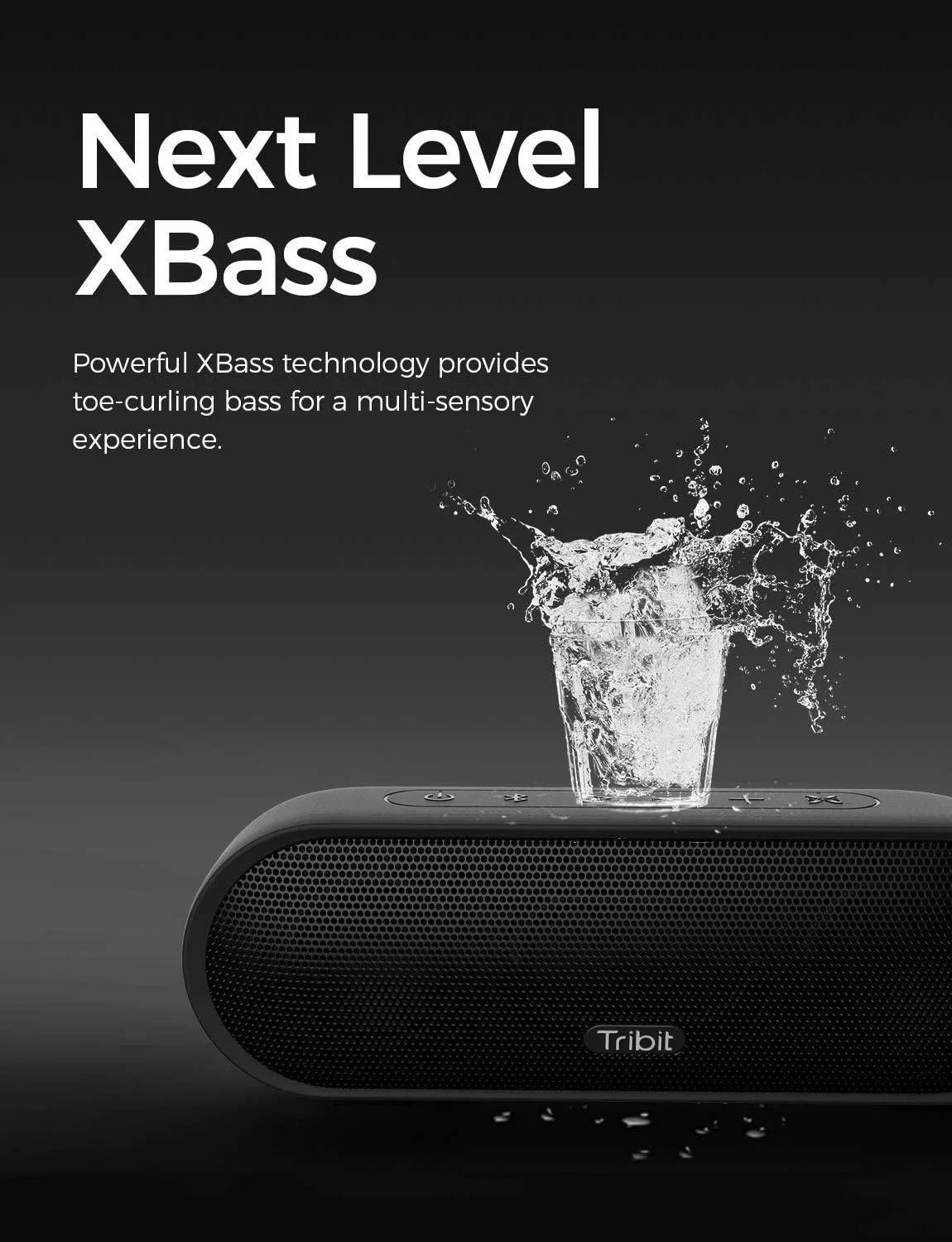 اسپیکر بلوتوثی بی سیم قابل حمل Tribit MaxSound Plus 24W، اسپیکر قدرتمند با صدای بلندتر، XBass استثنایی، میکروفون داخلی، IPX7 ضد آب، 20 ساعت پخش، برد بلوتوث 30 متری برای مهمانی/مسافرت (مشکی) اسپیکر بلوتوثی بی سیم قابل حمل Tribit MaxSound Plus 24W، اسپیکر قدرتمند با صدای بلندتر، XBass استثنایی، میکروفون داخلی، IPX7 ضد آب، 20 ساعت پخش، برد بلوتوث 30 متری برای مهمانی/مسافرت (مشکی)