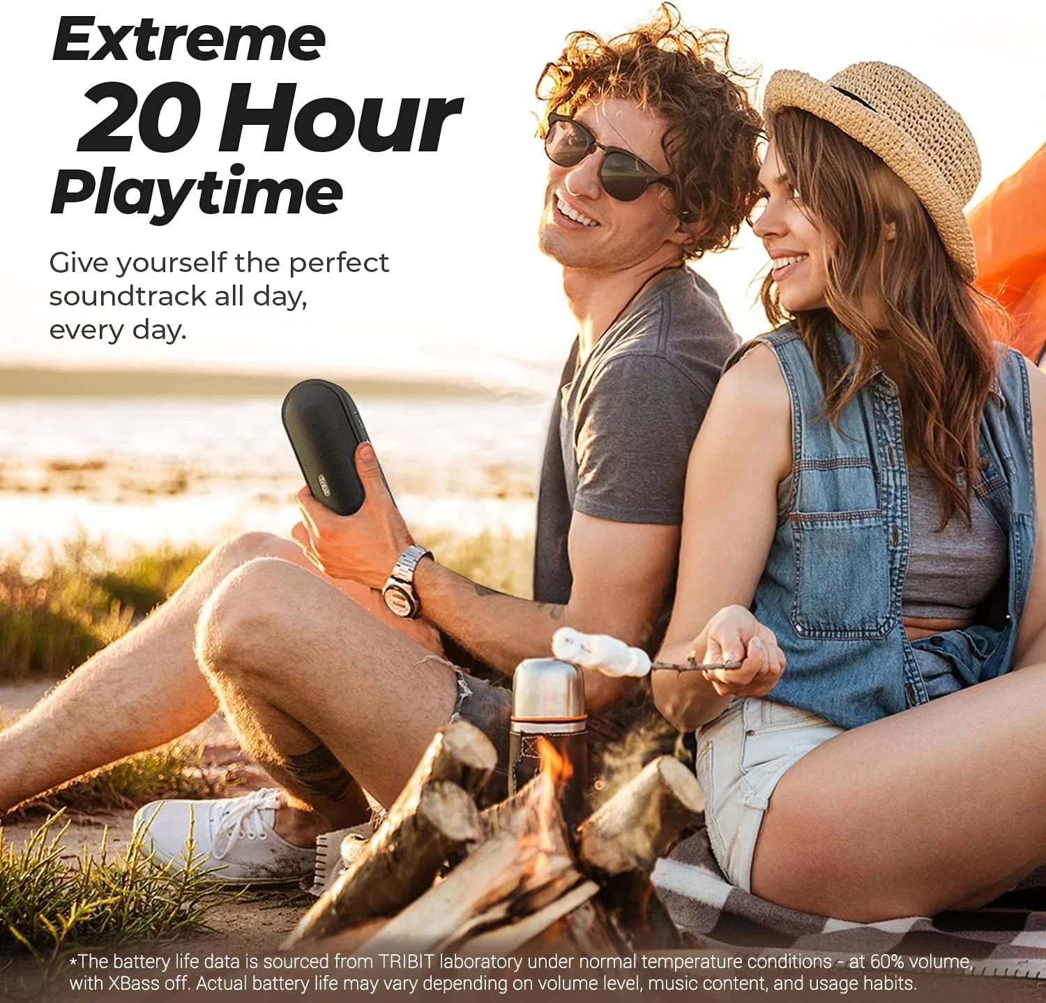اسپیکر بلوتوثی بی سیم قابل حمل Tribit MaxSound Plus 24W، اسپیکر قدرتمند با صدای بلندتر، XBass استثنایی، میکروفون داخلی، IPX7 ضد آب، 20 ساعت پخش، برد بلوتوث 30 متری برای مهمانی/مسافرت (مشکی) اسپیکر بلوتوثی بی سیم قابل حمل Tribit MaxSound Plus 24W، اسپیکر قدرتمند با صدای بلندتر، XBass استثنایی، میکروفون داخلی، IPX7 ضد آب، 20 ساعت پخش، برد بلوتوث 30 متری برای مهمانی/مسافرت (مشکی)