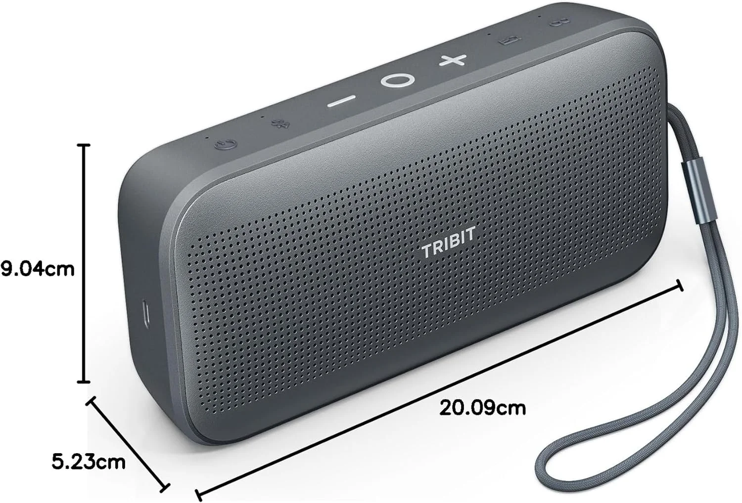 اسپیکر بلوتوثی Tribit StormBox Flow، اسپیکر قابل حمل با XBass، اسپیکر وایرلس با 30 ساعت پخش، ضد آب IP67، بلوتوث 5.3، TWS، EQ سفارشی، اسپیکر Type-C برای مسافرت های خارج از منزل و ساحل اسپیکر بلوتوثی Tribit StormBox Flow، اسپیکر قابل حمل با XBass، اسپیکر وایرلس با 30 ساعت پخش، ضد آب IP67، بلوتوث 5.3، TWS، EQ سفارشی، اسپیکر Type-C برای مسافرت های خارج از منزل و ساحل