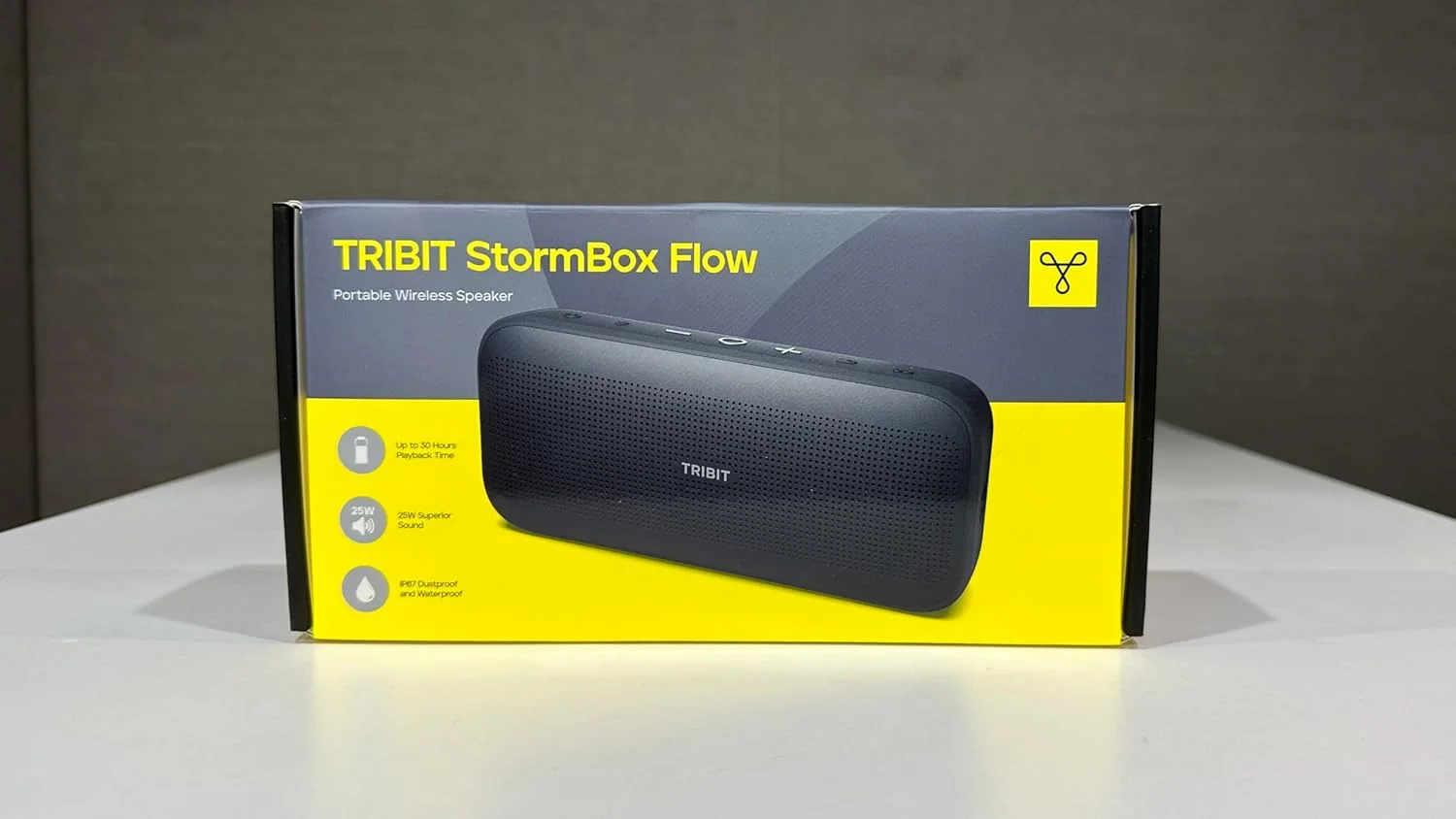 اسپیکر بلوتوثی Tribit StormBox Flow، اسپیکر قابل حمل با XBass، اسپیکر وایرلس با 30 ساعت پخش، ضد آب IP67، بلوتوث 5.3، TWS، EQ سفارشی، اسپیکر Type-C برای مسافرت های خارج از منزل و ساحل اسپیکر بلوتوثی Tribit StormBox Flow، اسپیکر قابل حمل با XBass، اسپیکر وایرلس با 30 ساعت پخش، ضد آب IP67، بلوتوث 5.3، TWS، EQ سفارشی، اسپیکر Type-C برای مسافرت های خارج از منزل و ساحل