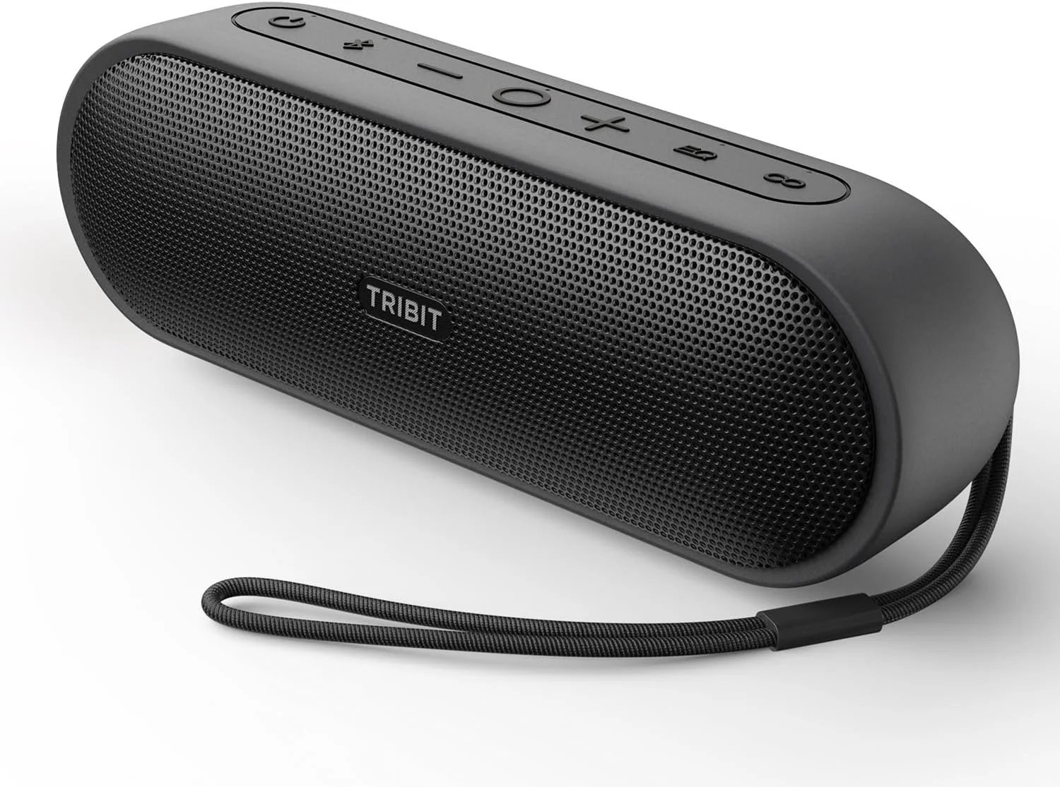 اسپیکر بلوتوثی بی سیم 30 واتی Tribit XSound Plus 2، صدای استریو قدرتمند و بلندتر با عملکرد XBass تقویت شده، 24 ساعت پخش، ضد آب IPX7، میکروفون داخلی، برد BT 150 فوت برای خانه/فضای باز، مشکی