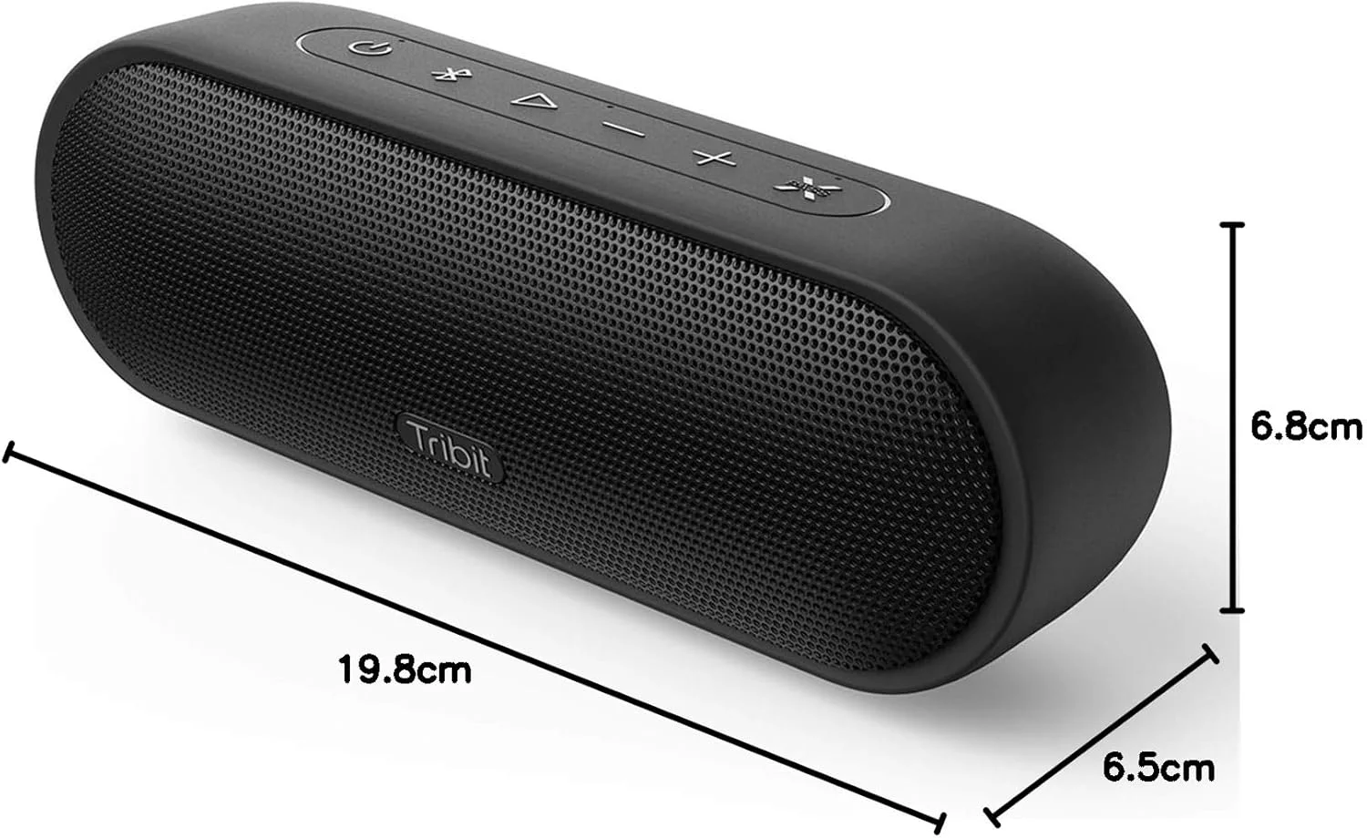 اسپیکر بلوتوثی بی سیم قابل حمل Tribit MaxSound Plus 24W، اسپیکر قدرتمند با صدای بلندتر، XBass استثنایی، میکروفون داخلی، IPX7 ضد آب، 20 ساعت پخش، برد بلوتوث 30 متری برای مهمانی/مسافرت (مشکی) اسپیکر بلوتوثی بی سیم قابل حمل Tribit MaxSound Plus 24W، اسپیکر قدرتمند با صدای بلندتر، XBass استثنایی، میکروفون داخلی، IPX7 ضد آب، 20 ساعت پخش، برد بلوتوث 30 متری برای مهمانی/مسافرت (مشکی)