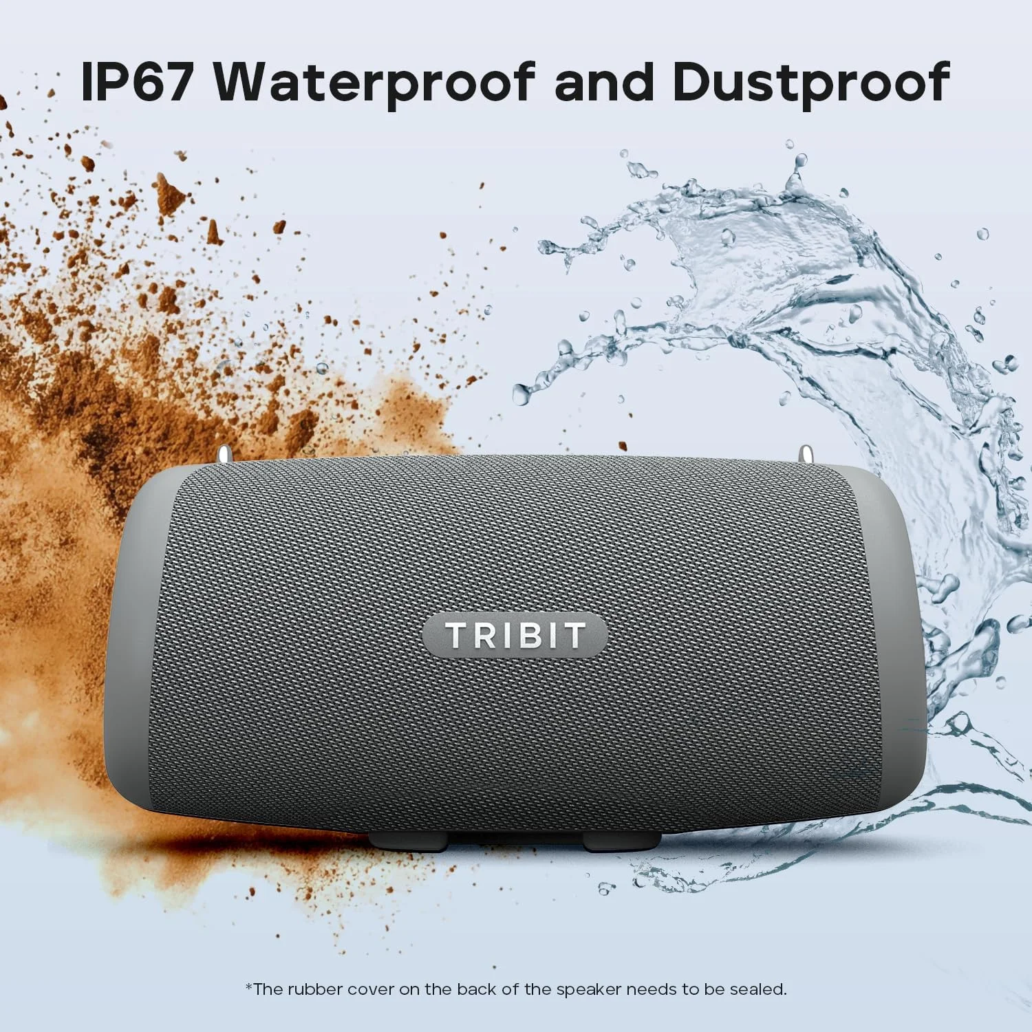 اسپیکر بلوتوثی قابل حمل Tribit StormBox Lava، اسپیکر بی سیم بلند 80 واتی، 24 ساعت پخش، ضد آب IP67، بلوتوث 5.4، EQ سفارشی، XBass، میکروفون داخلی، جفت سازی TWS برای کمپینگ/ساحل/مهمانی/فضای باز اسپیکر بلوتوثی قابل حمل Tribit StormBox Lava، اسپیکر بی سیم بلند 80 واتی، 24 ساعت پخش، ضد آب IP67، بلوتوث 5.4، EQ سفارشی، XBass، میکروفون داخلی، جفت سازی TWS برای کمپینگ/ساحل/مهمانی/فضای باز