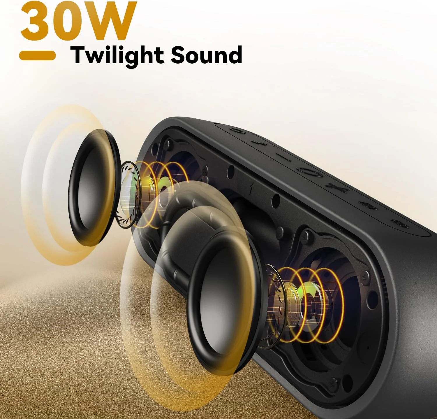 اسپیکر بلوتوثی بی سیم Tribit XSound Plus2 30W 5.3، صدای استریو بلند و قدرتمند با عملکرد XBass تقویت شده، 24 ساعت پخش، ضد آب IPX7، میکروفون داخلی، برد BT 150 فوت برای خانه/فضای باز، مشکی اسپیکر بلوتوثی بی سیم Tribit XSound Plus2 30W 5.3، صدای استریو بلند و قدرتمند با عملکرد XBass تقویت شده، 24 ساعت پخش، ضد آب IPX7، میکروفون داخلی، برد BT 150 فوت برای خانه/فضای باز، مشکی
