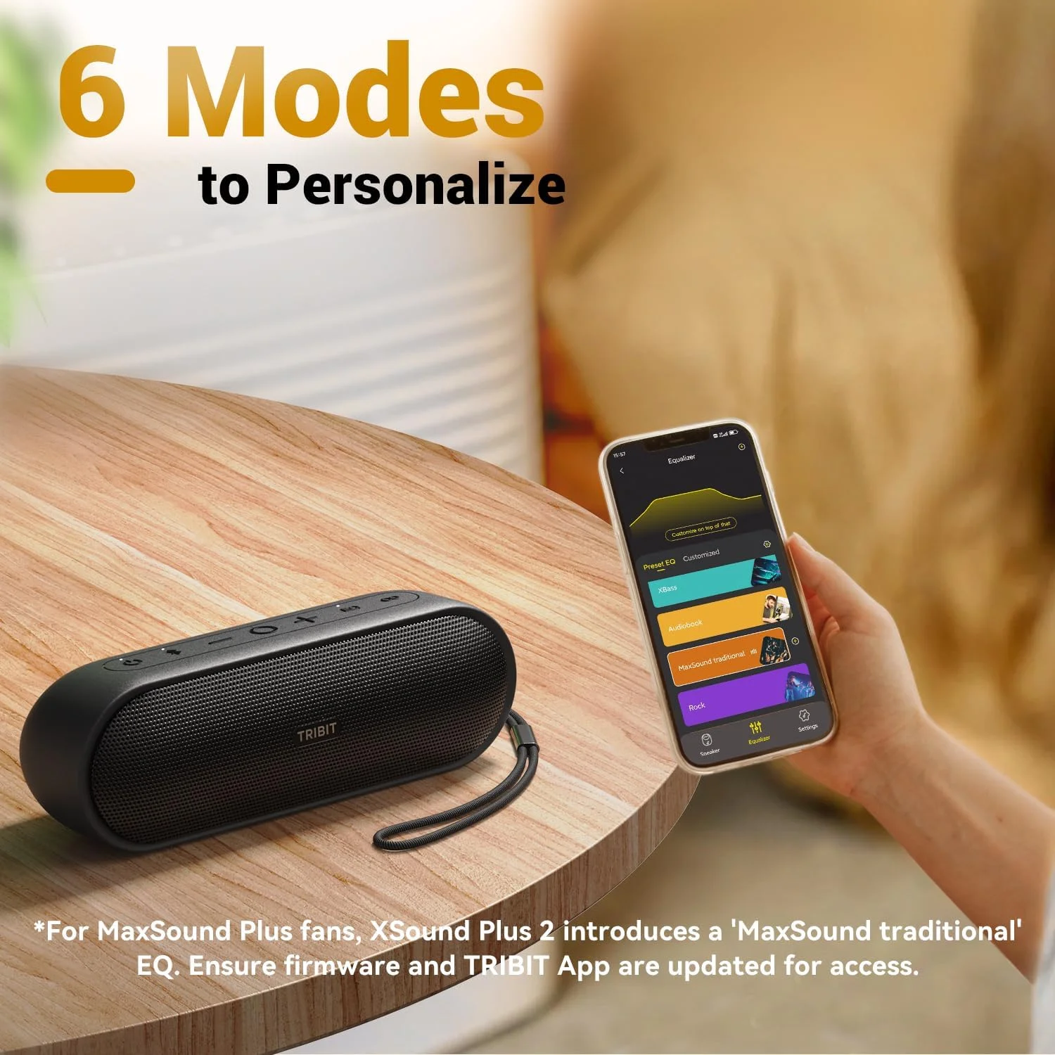 اسپیکر بلوتوثی بی سیم Tribit XSound Plus2 30W 5.3، صدای استریو بلند و قدرتمند با عملکرد XBass تقویت شده، 24 ساعت پخش، ضد آب IPX7، میکروفون داخلی، برد BT 150 فوت برای خانه/فضای باز، مشکی اسپیکر بلوتوثی بی سیم Tribit XSound Plus2 30W 5.3، صدای استریو بلند و قدرتمند با عملکرد XBass تقویت شده، 24 ساعت پخش، ضد آب IPX7، میکروفون داخلی، برد BT 150 فوت برای خانه/فضای باز، مشکی