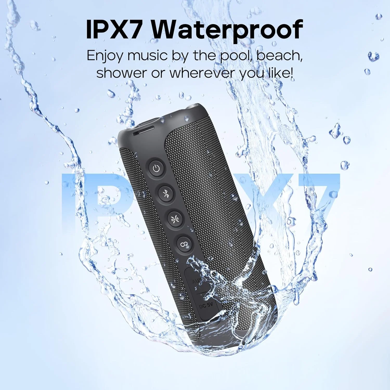 اسپیکر بلوتوثی Tribit StormBox 2 با صدای فراگیر 360 درجه 34 واتی، فناوری XBass، پخش 24 ساعته، ضد آب IPX7، بلوتوث 5.3، اتصال TWS، اسپیکر بی سیم قابل حمل برای فضای باز اسپیکر بلوتوثی Tribit StormBox 2 با صدای فراگیر 360 درجه 34 واتی، فناوری XBass، پخش 24 ساعته، ضد آب IPX7، بلوتوث 5.3، اتصال TWS، اسپیکر بی سیم قابل حمل برای فضای باز