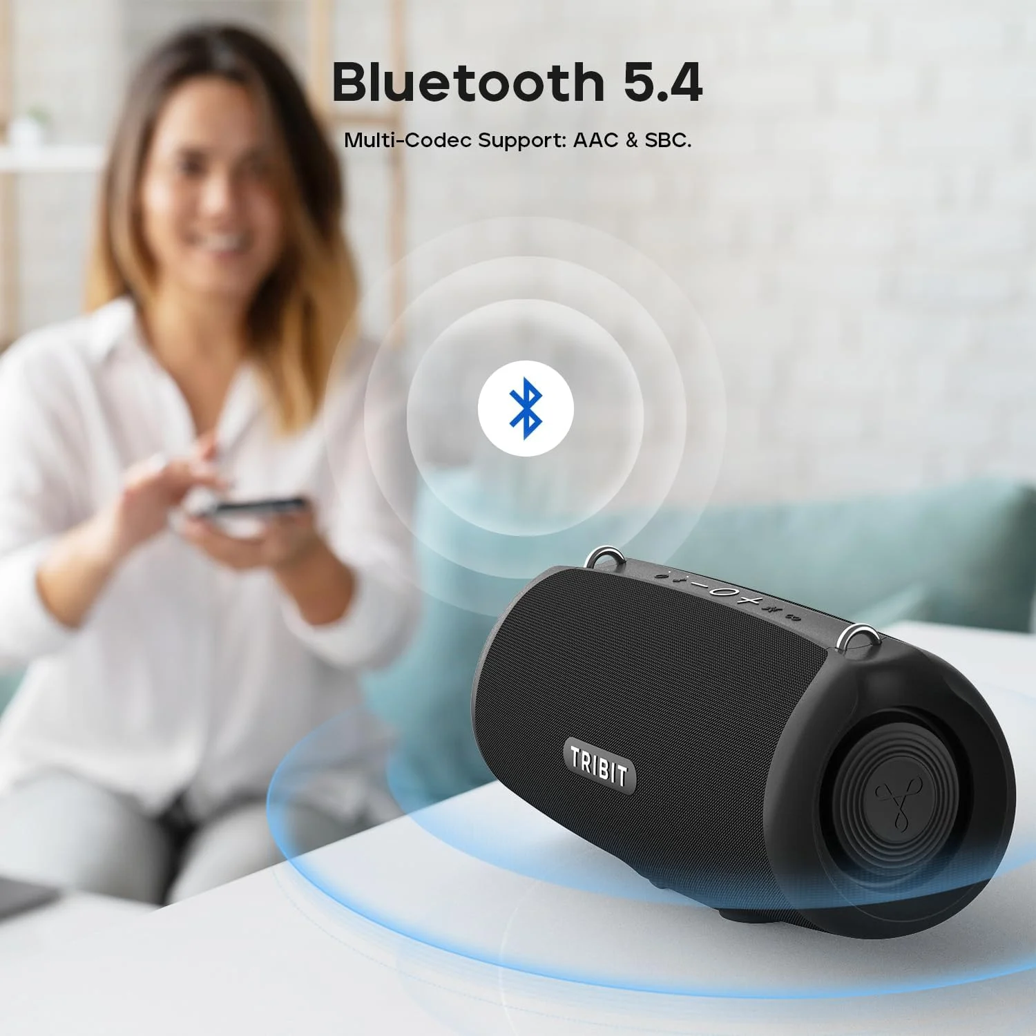 اسپیکر بلوتوثی قابل حمل Tribit StormBox Lava، اسپیکر بی سیم بلند 80 واتی، 24 ساعت پخش، ضد آب IP67، بلوتوث 5.4، اکولایزر سفارشی، XBass، میکروفون داخلی، جفت سازی TWS برای کمپینگ/ساحل/مهمانی/فضای باز اسپیکر بلوتوثی قابل حمل Tribit StormBox Lava، اسپیکر بی سیم بلند 80 واتی، 24 ساعت پخش، ضد آب IP67، بلوتوث 5.4، اکولایزر سفارشی، XBass، میکروفون داخلی، جفت سازی TWS برای کمپینگ/ساحل/مهمانی/فضای باز