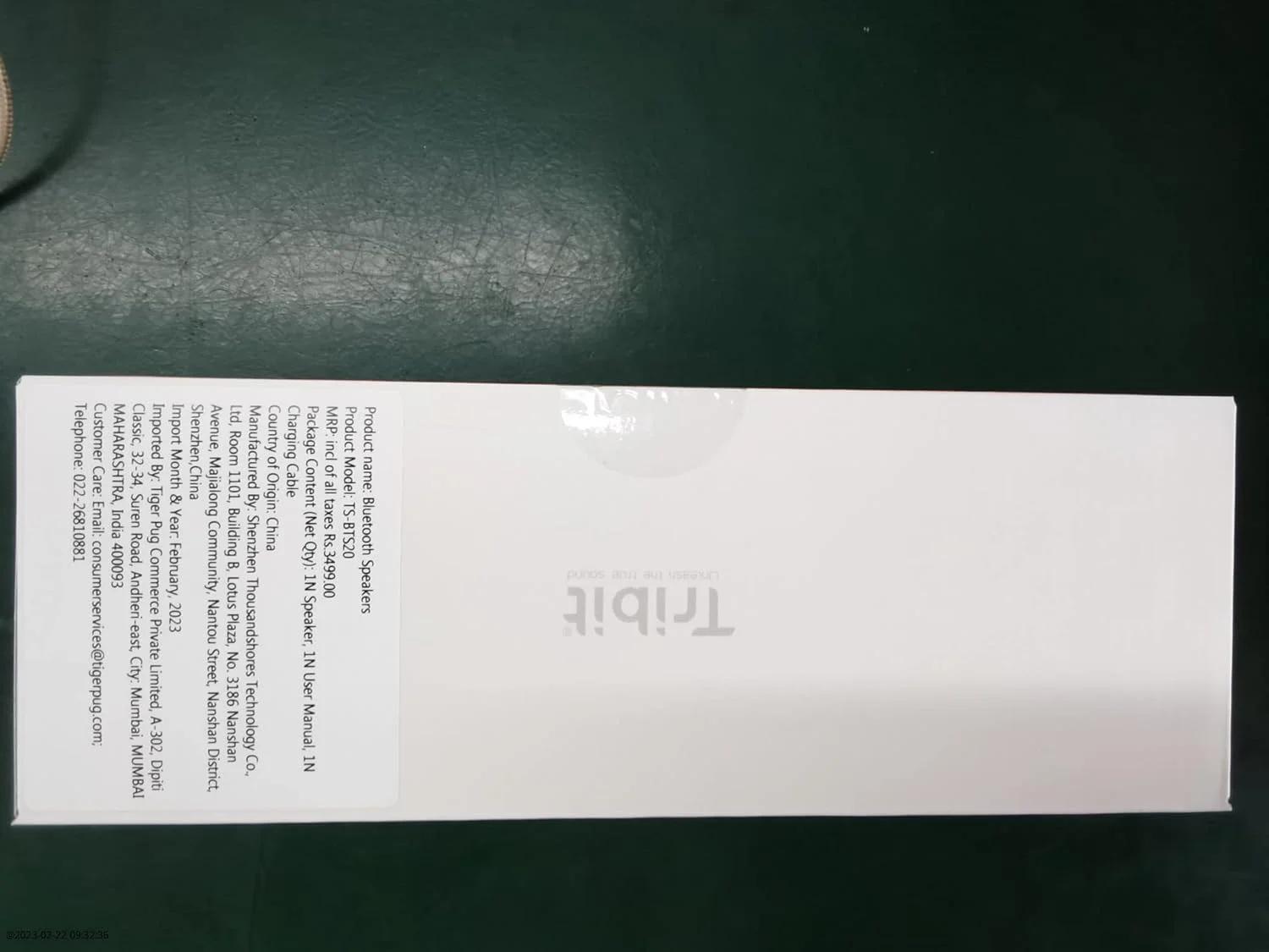 اسپیکر بلوتوثی بی سیم Tribit XSound Go نسخه ارتقا یافته 5.3 با صدای استریو بلند و بیس غنی 16 وات، 24 ساعت پخش، برد بلوتوث 45 متر، سبک وزن مناسب فضای باز IPX7 ضد آب، میکروفون داخلی (قرمز) اسپیکر بلوتوثی بی سیم Tribit XSound Go نسخه ارتقا یافته 5.3 با صدای استریو بلند و بیس غنی 16 وات، 24 ساعت پخش، برد بلوتوث 45 متر، سبک وزن مناسب فضای باز IPX7 ضد آب، میکروفون داخلی (قرمز)