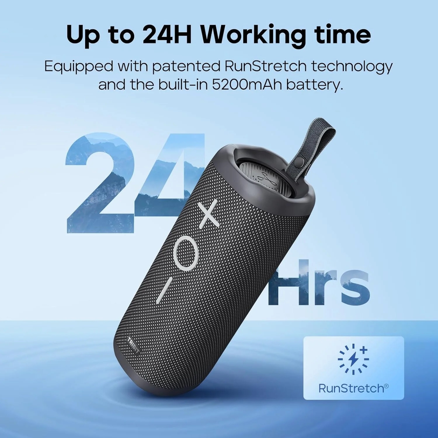 اسپیکر بلوتوثی Tribit StormBox 2 با صدای فراگیر 360 درجه 34 واتی، فناوری XBass، پخش 24 ساعته، ضد آب IPX7، بلوتوث 5.3، اتصال TWS، اسپیکر بی سیم قابل حمل برای فضای باز اسپیکر بلوتوثی Tribit StormBox 2 با صدای فراگیر 360 درجه 34 واتی، فناوری XBass، پخش 24 ساعته، ضد آب IPX7، بلوتوث 5.3، اتصال TWS، اسپیکر بی سیم قابل حمل برای فضای باز