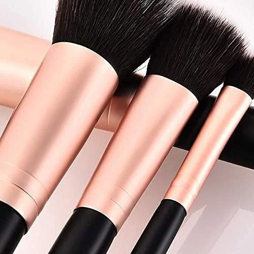 ست برس آرایشی ممتاز مصنوعی، برس حرفه ای کرم پودر، ست 24 عددی برس آرایشی، کرم پودر مایع، سایه چشم، خط چشم، کانسیلر لب، برس های زیبایی 24 * 15 * 4 سانتی متر مشکی ست برس آرایشی ممتاز مصنوعی، برس حرفه ای کرم پودر، ست 24 عددی برس آرایشی، کرم پودر مایع، سایه چشم، خط چشم، کانسیلر لب، برس های زیبایی 24 * 15 * 4 سانتی متر مشکی