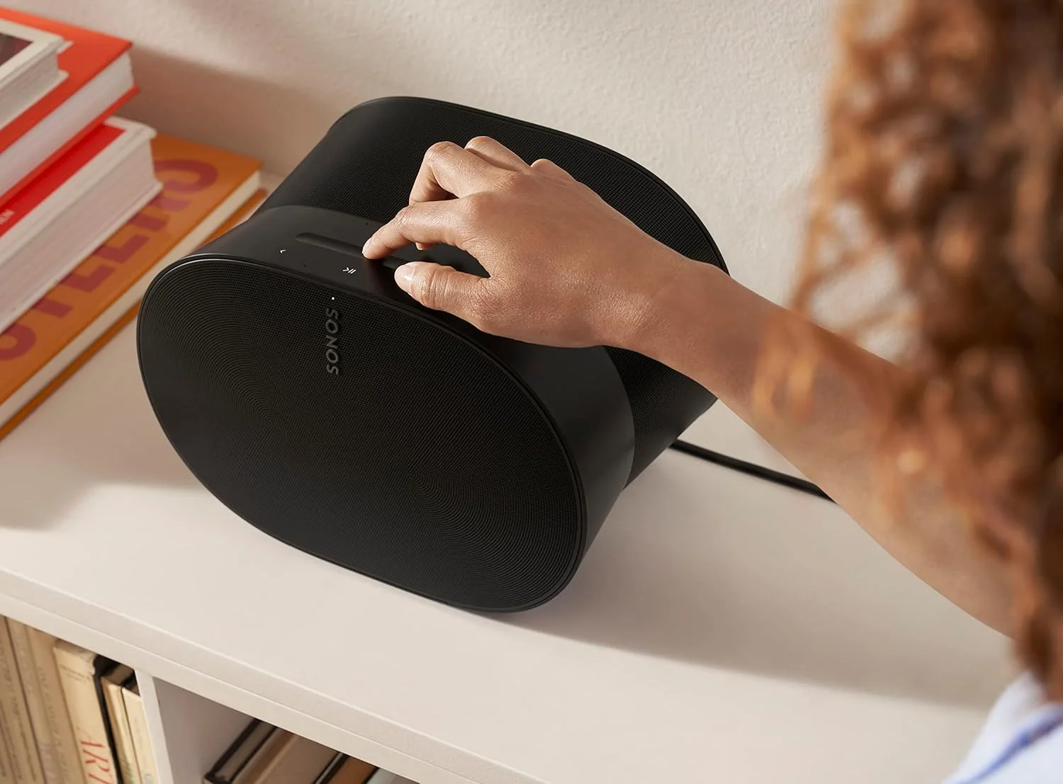 اسپیکر هوشمند صوتی فضایی Sonos Era 300 با وای فای، بلوتوث، سازگار با آمازون الکسا، Dolby Atmos - مشکی اسپیکر هوشمند صوتی فضایی Sonos Era 300 با وای فای، بلوتوث، سازگار با آمازون الکسا، Dolby Atmos - مشکی
