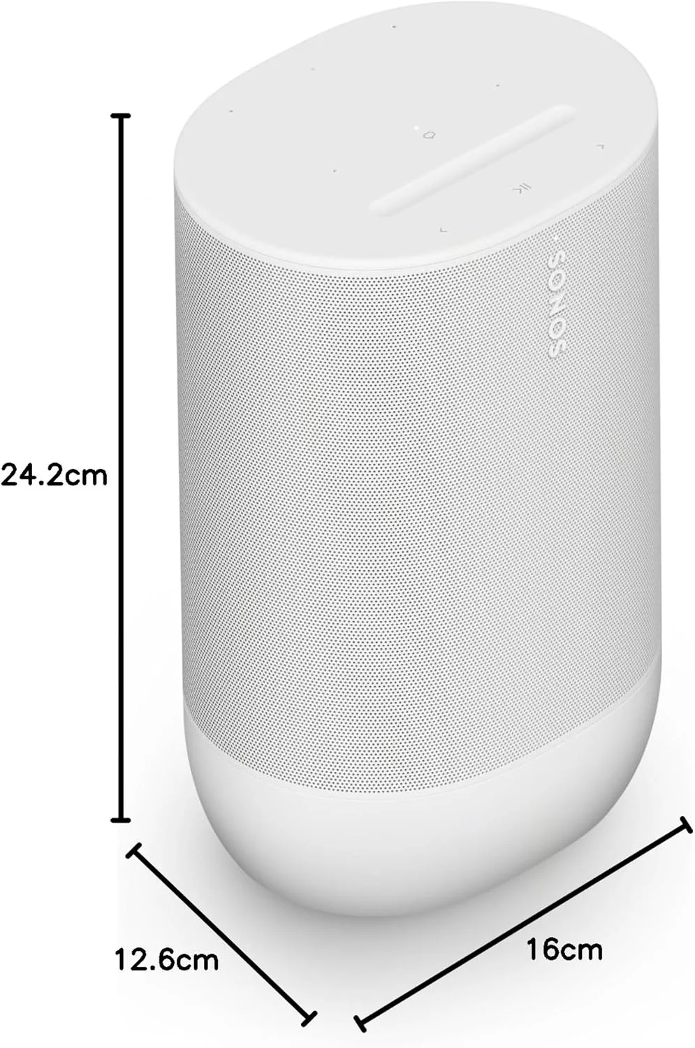 اسپیکر قابل حمل Sonos Move (Gen2) - سفید اسپیکر قابل حمل Sonos Move (Gen2) - سفید