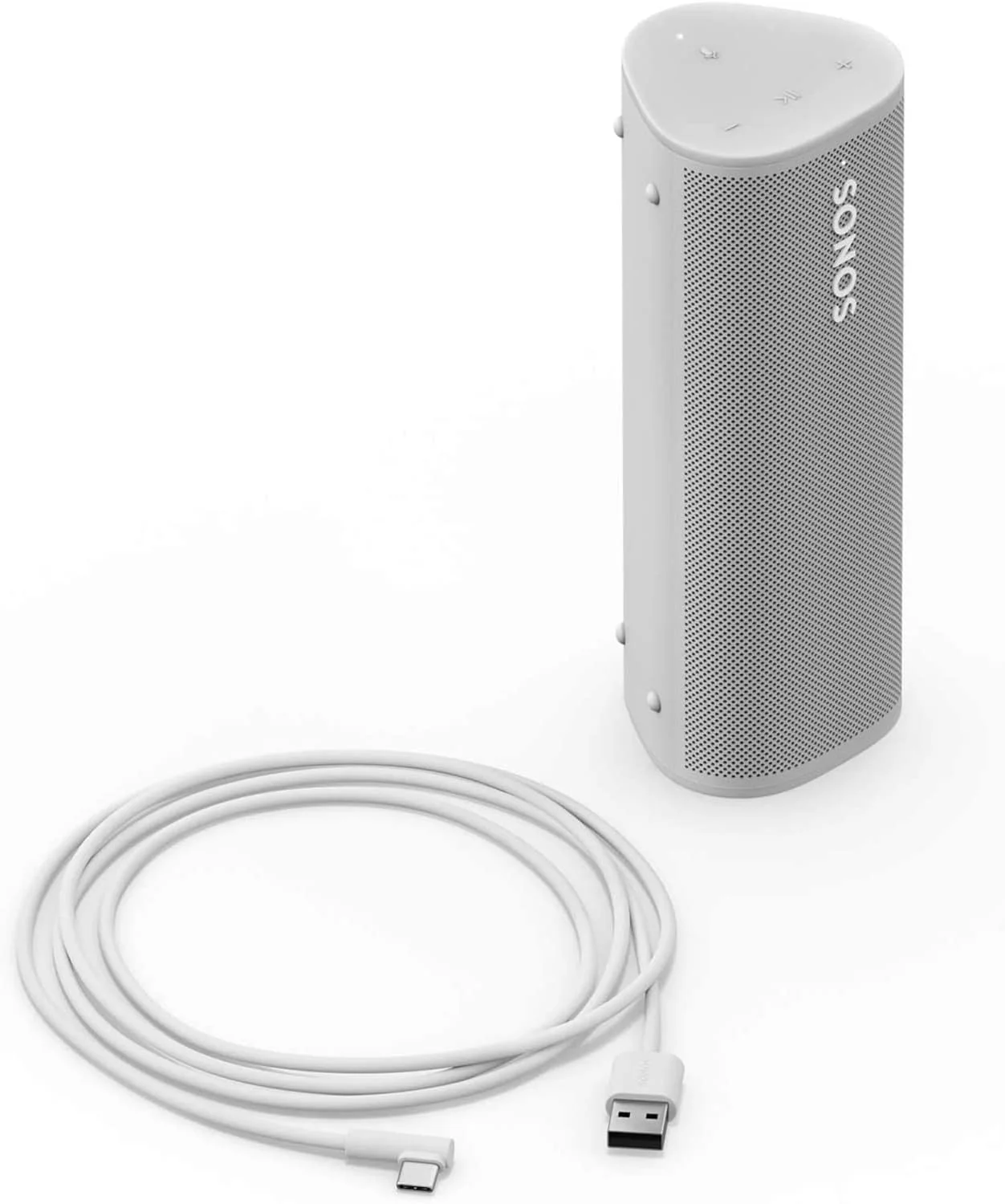 اسپیکر بلوتوثی قابل حمل Sonos Roam - سفید اسپیکر بلوتوثی قابل حمل Sonos Roam - سفید