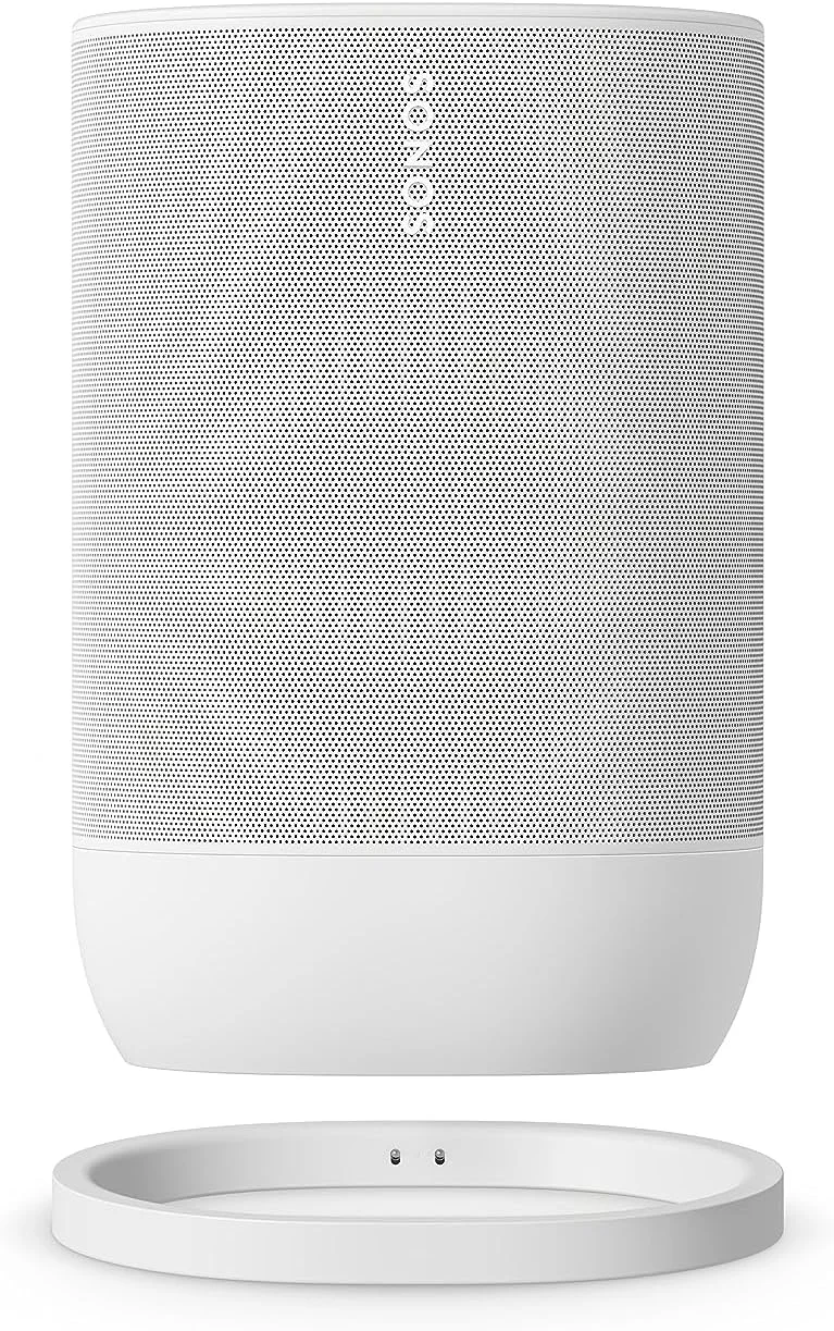 Sonos Move 2، ارتقا یافته از داخل و خارج، قدرتمندترین اسپیکر قابل حمل ما صدای استریو تپنده قلب را در هر کجا که بخواهید ارائه می دهد. (سفید) Sonos Move 2، ارتقا یافته از داخل و خارج، قدرتمندترین اسپیکر قابل حمل ما صدای استریو تپنده قلب را در هر کجا که بخواهید ارائه می دهد. (سفید)