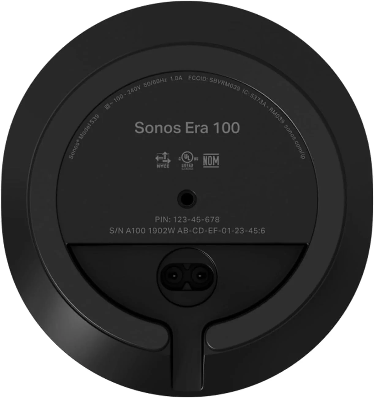 باندل کلاب اسپیکرهای بلوتوثی قابل حمل Sonos Era 100 بسته 2 عددی - مشکی (B2E10US1BKHB) باندل کلاب اسپیکرهای بلوتوثی قابل حمل Sonos Era 100 بسته 2 عددی - مشکی (B2E10US1BKHB)