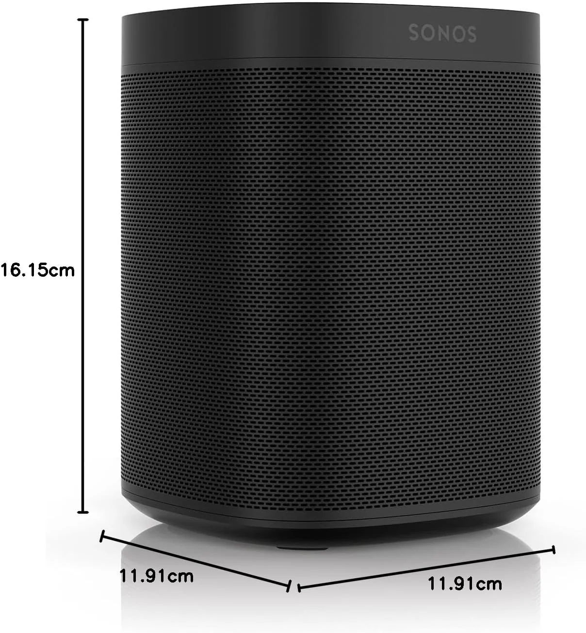 اسپیکر هوشمند بدون میکروفون Sonos One SL - مشکی اسپیکر هوشمند بدون میکروفون Sonos One SL - مشکی