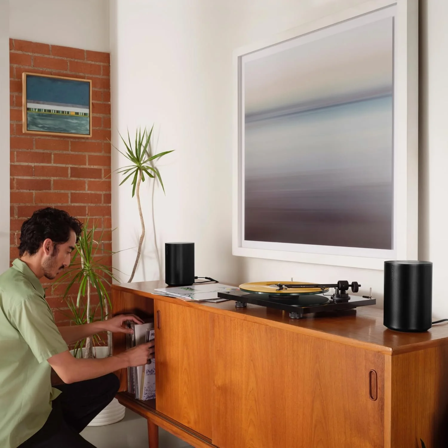 اسپیکر بیسیم Sonos Era 100 با آکوستیک و نسل بعدی اتصال Wi-Fi و بلوتوث، سازگار با آمازون الکسا - مشکی اسپیکر بیسیم Sonos Era 100 با آکوستیک و نسل بعدی اتصال Wi-Fi و بلوتوث، سازگار با آمازون الکسا - مشکی