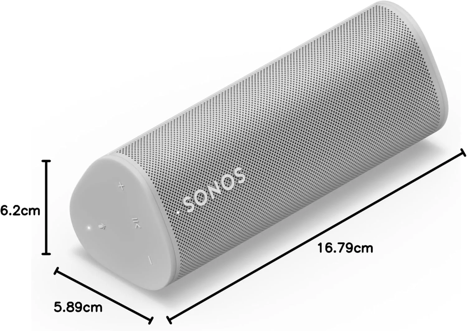 اسپیکر بلوتوثی قابل حمل Sonos Roam - سفید اسپیکر بلوتوثی قابل حمل Sonos Roam - سفید