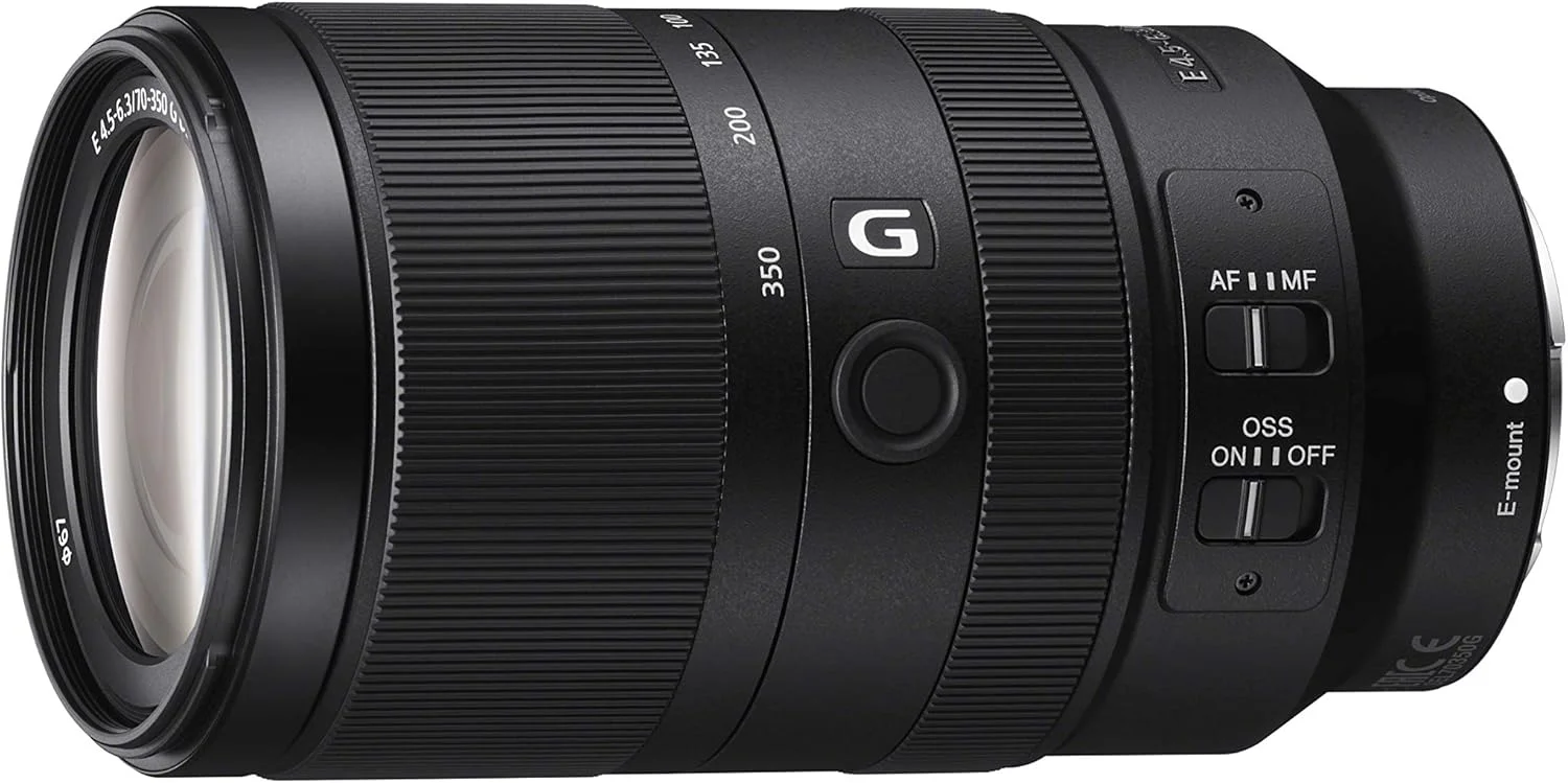 لنز سوپر تله فوتو APS-C سونی Alpha 70-350mm F4.5-6.3 G OSS مدل SEL70350G