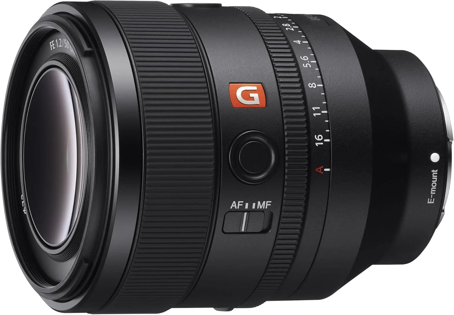 لنز سونی FE 50mm F1.8 با مانت E، جمع و جور و سبک وزن، با بوکه زیبا، سازگار با دوربین های فول فریم و APS C مدل SEL50F18F، مشکی، فقط لنز