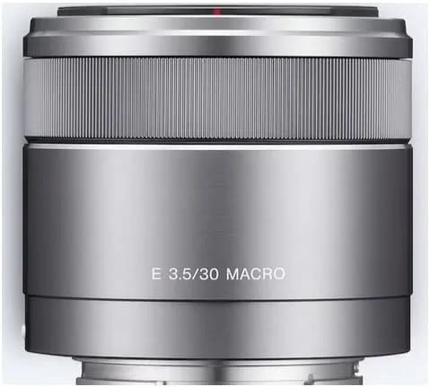لنز ثابت ماکرو 30mm f/3.5 E-mount سونی مدل SEL30M35 نقره ای لنز ثابت ماکرو 30mm f/3.5 E-mount سونی مدل SEL30M35 نقره ای
