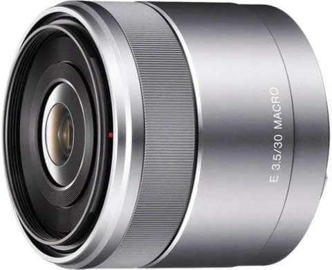 لنز ثابت ماکرو 30mm f/3.5 E-mount سونی مدل SEL30M35 نقره ای لنز ثابت ماکرو 30mm f/3.5 E-mount سونی مدل SEL30M35 نقره ای