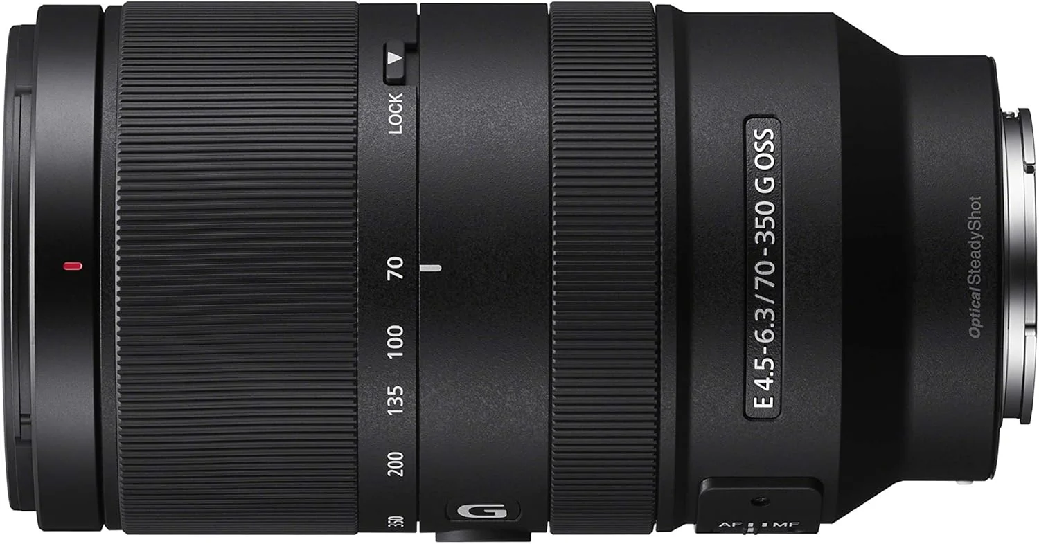 لنز سوپر تله فوتو APS-C سونی Alpha 70-350mm F4.5-6.3 G OSS مدل SEL70350G لنز سوپر تله فوتو APS-C سونی Alpha 70-350mm F4.5-6.3 G OSS مدل SEL70350G
