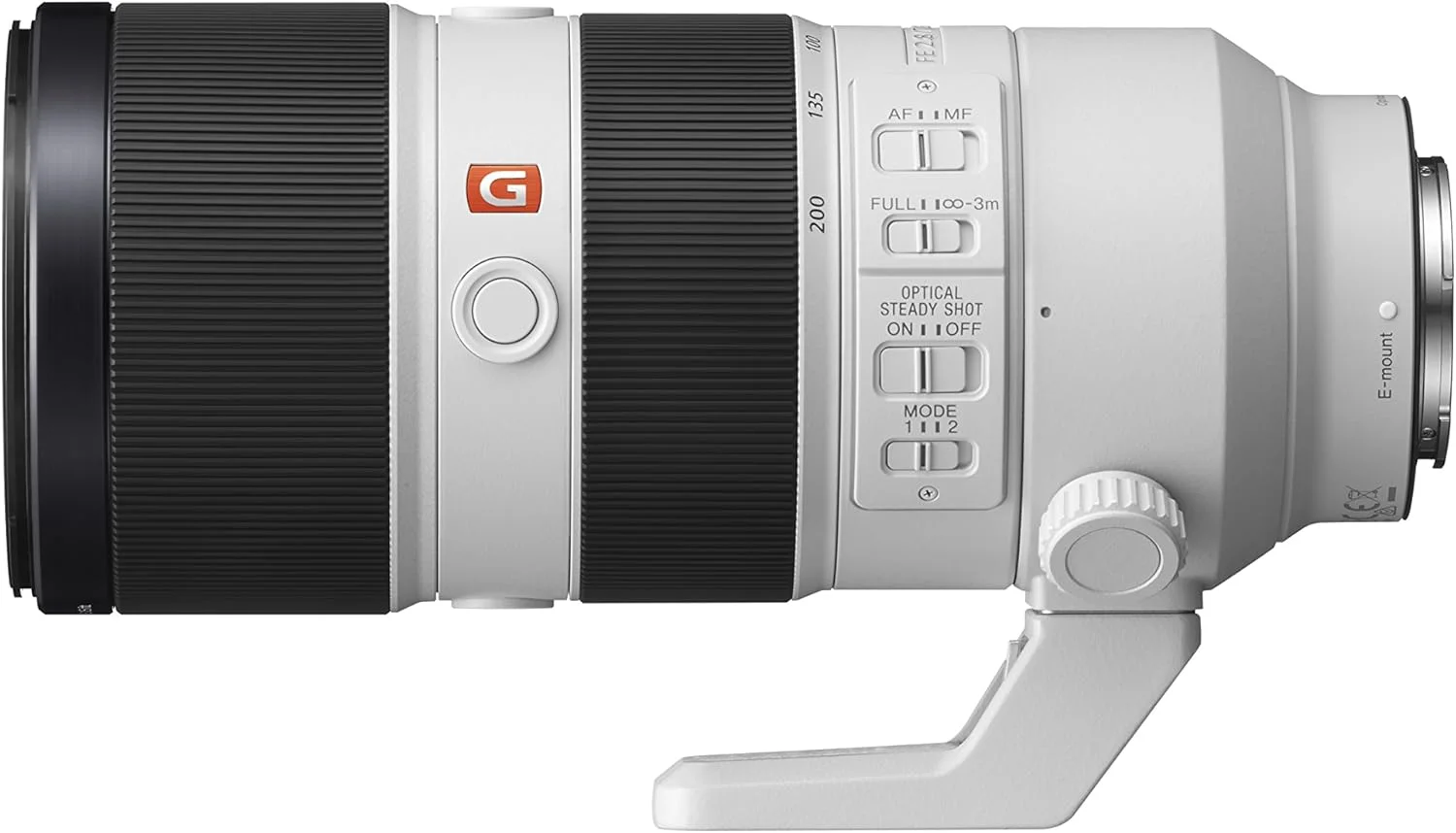 لنز دوربین سونی FE 70-200 mm F2.8 GM، لنز G Master، SEL70200GM، سفید مایل به کرم لنز دوربین سونی FE 70-200 mm F2.8 GM، لنز G Master، SEL70200GM، سفید مایل به کرم