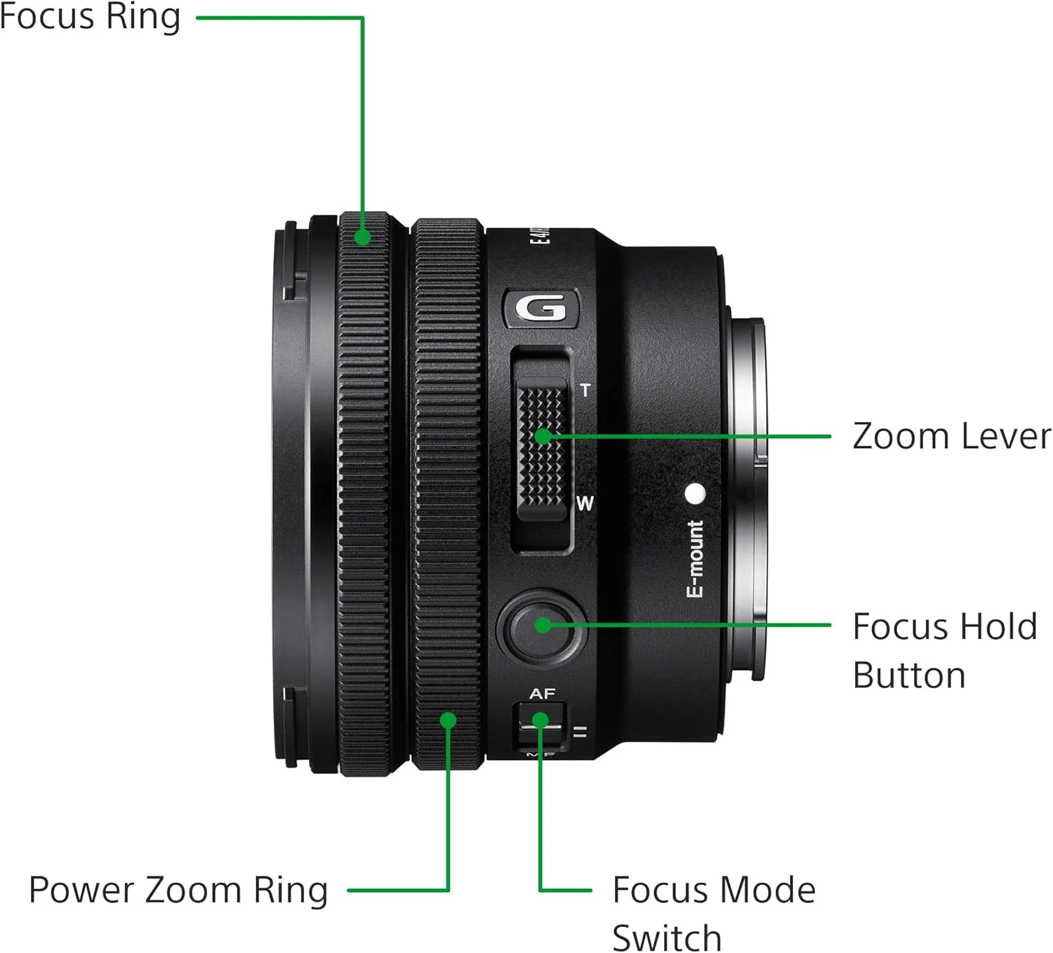 لنز زوم برقی سونی E PZ 10-20mm F4 G APS-C، مدل SELP1020G، مشکی لنز زوم برقی سونی E PZ 10-20mm F4 G APS-C، مدل SELP1020G، مشکی