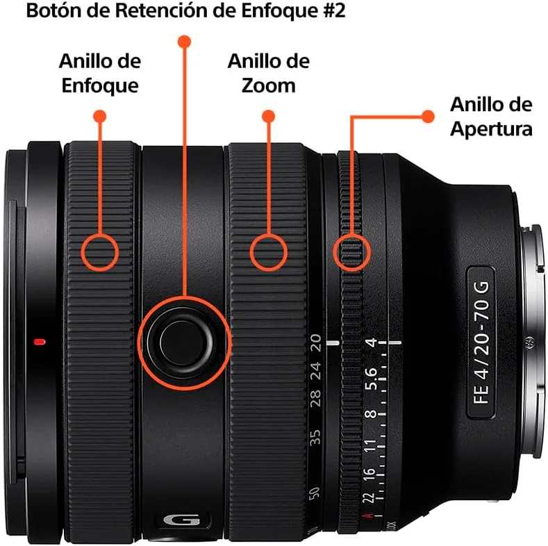 لنز سونی FE 20-70mm f/4 G (دهانه E سونی) لنز سونی FE 20-70mm f/4 G (دهانه E سونی)