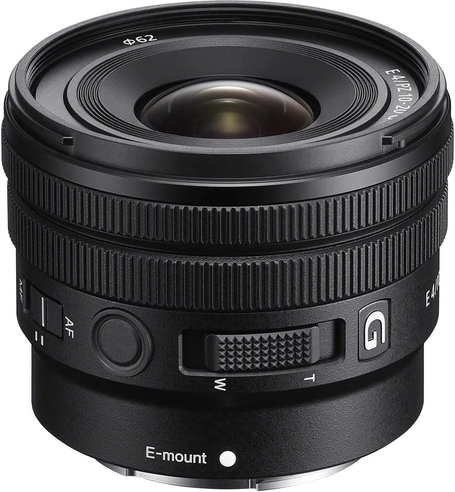 لنز زوم برقی سونی E PZ 10-20mm F4 G APS-C با دیافراگم ثابت لنز زوم برقی سونی E PZ 10-20mm F4 G APS-C با دیافراگم ثابت