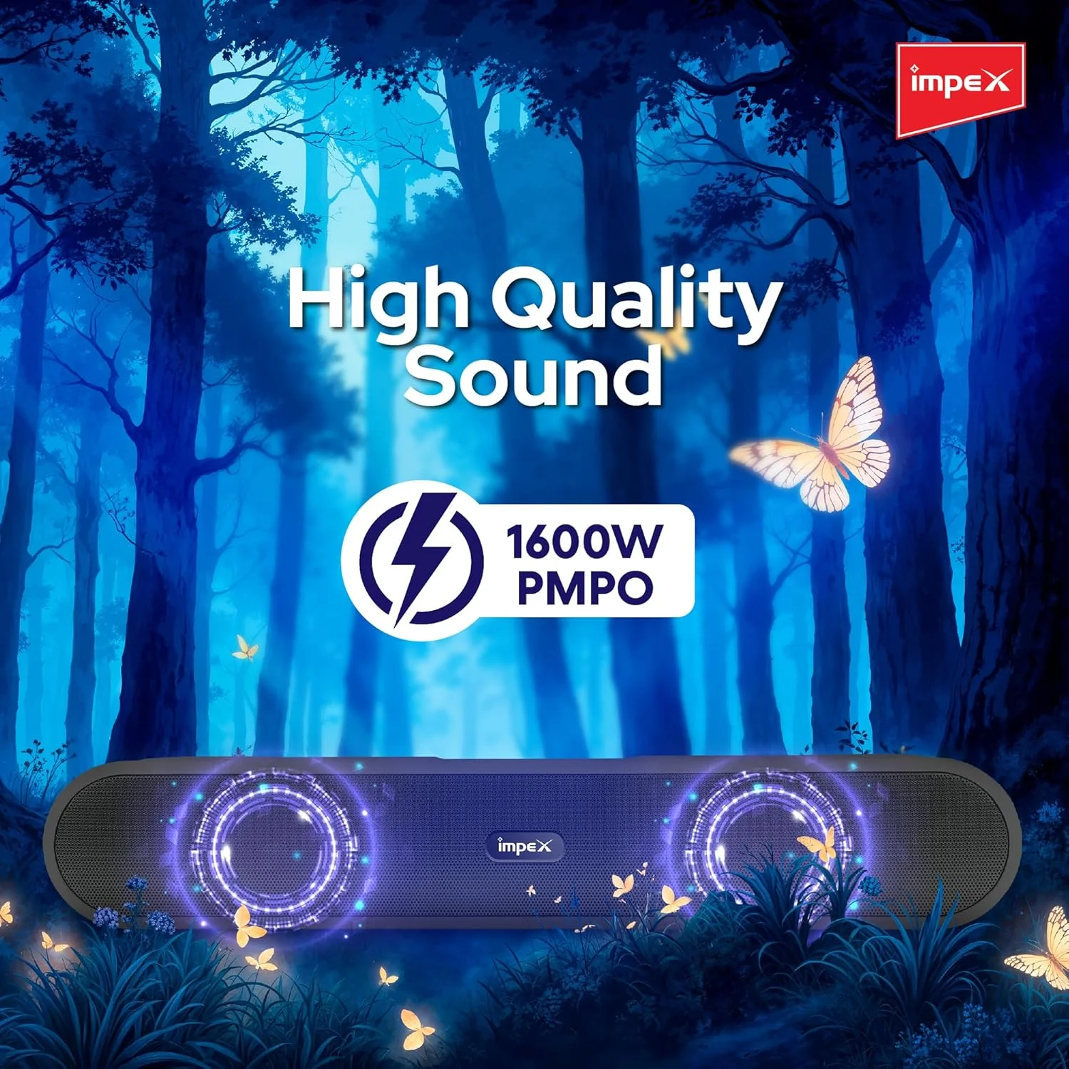 اسپیکر بلوتوثی Impex مدل BTS 2012 با توان خروجی 1600W PMPO، باتری 2000mAh، بلوتوث 5.3، نورپردازی RGB، رادیاتورهای پسیو دوتایی، پشتیبانی از USB/TF/AUX/FM/TWS/Hand-Free، شارژ Type C، بدنه فلزی ABS اسپیکر بلوتوثی Impex مدل BTS 2012 با توان خروجی 1600W PMPO، باتری 2000mAh، بلوتوث 5.3، نورپردازی RGB، رادیاتورهای پسیو دوتایی، پشتیبانی از USB/TF/AUX/FM/TWS/Hand-Free، شارژ Type C، بدنه فلزی ABS