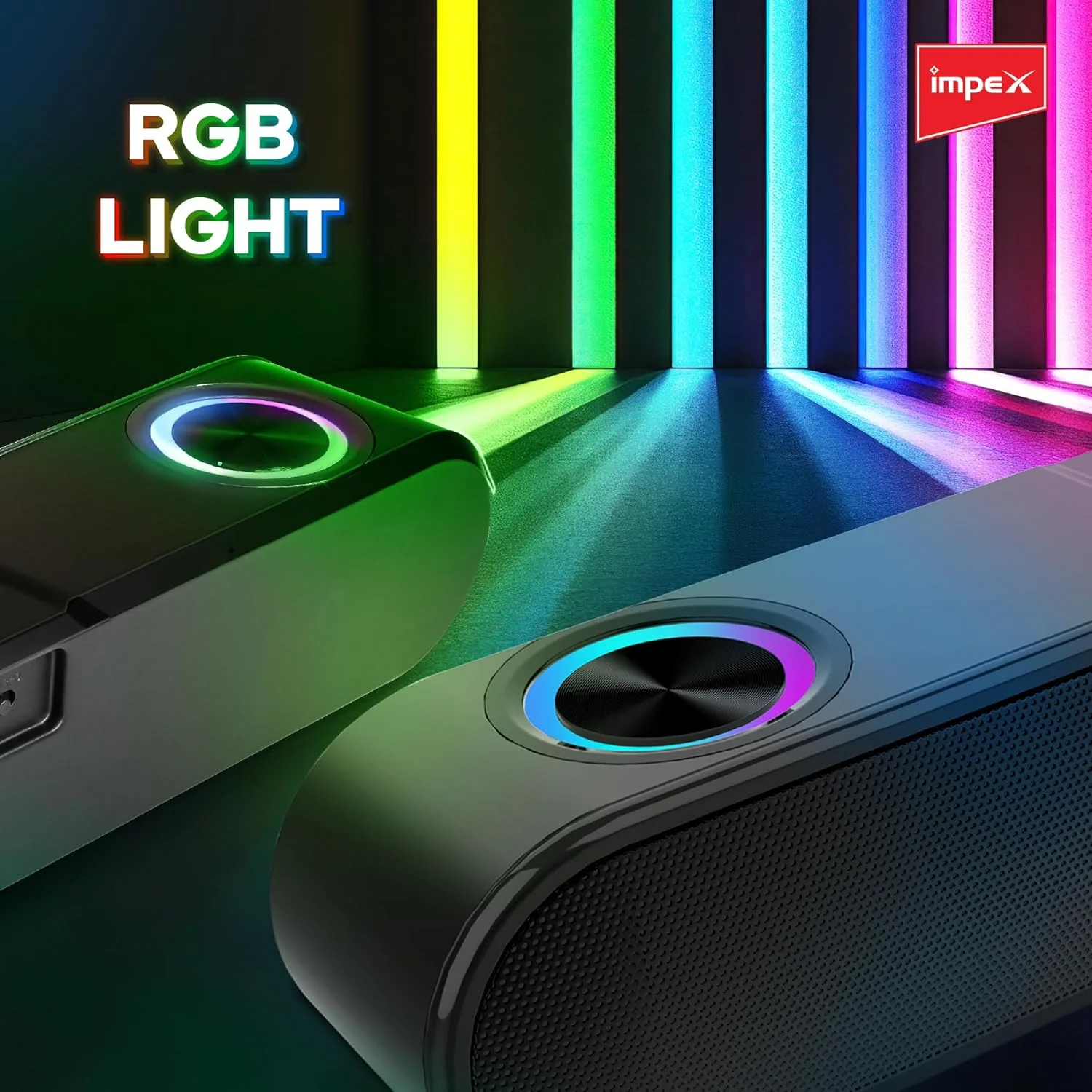 اسپیکر بلوتوثی Impex مدل BTS 2012 با توان خروجی 1600W PMPO، باتری 2000mAh، بلوتوث 5.3، نورپردازی RGB، رادیاتورهای پسیو دوتایی، پشتیبانی از USB/TF/AUX/FM/TWS/Hand-Free، شارژ Type C، بدنه فلزی ABS اسپیکر بلوتوثی Impex مدل BTS 2012 با توان خروجی 1600W PMPO، باتری 2000mAh، بلوتوث 5.3، نورپردازی RGB، رادیاتورهای پسیو دوتایی، پشتیبانی از USB/TF/AUX/FM/TWS/Hand-Free، شارژ Type C، بدنه فلزی ABS