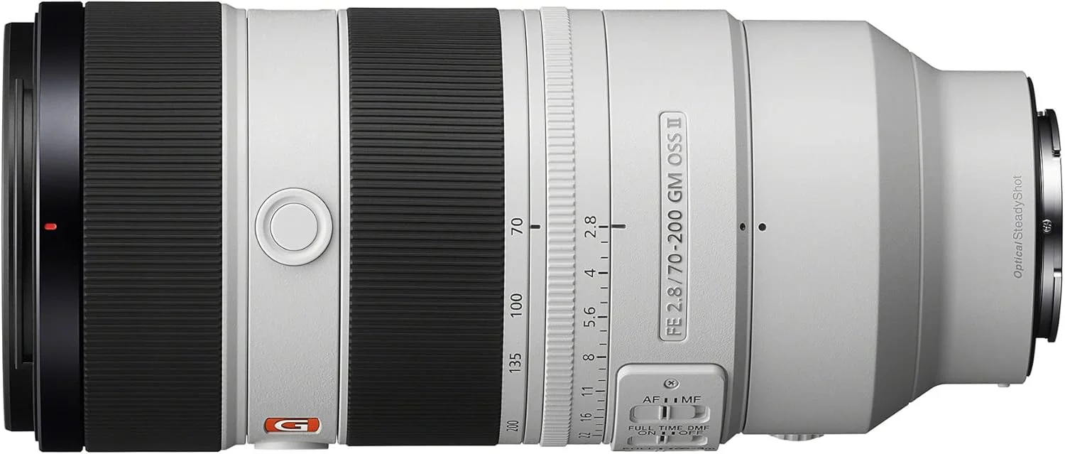لنز تلهفوتو زوم فول فریم Sony FE 70-200mm F2.8 GM OSS II (SEL70200GM2) به همراه فیلتر لنز شیشه ای اپتیکال با پارچه تمیز کننده (2 قلم) لنز تلهفوتو زوم فول فریم Sony FE 70-200mm F2.8 GM OSS II (SEL70200GM2) به همراه فیلتر لنز شیشه ای اپتیکال با پارچه تمیز کننده (2 قلم)
